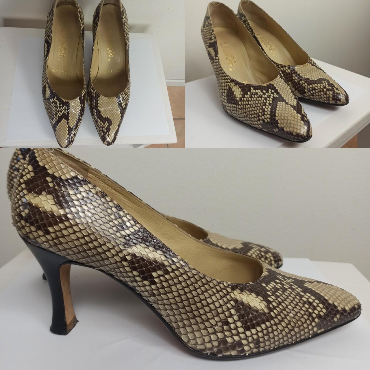 Décolleté rettile 1980 n. 38,5