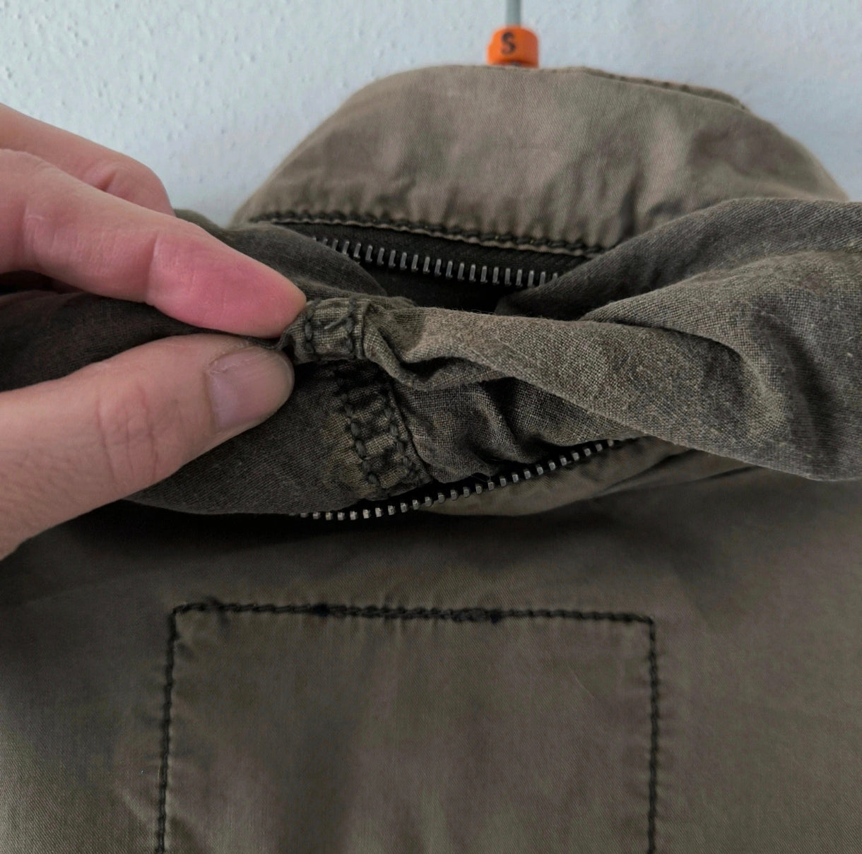 Giacca sahariana écru Armani Jeans tg L