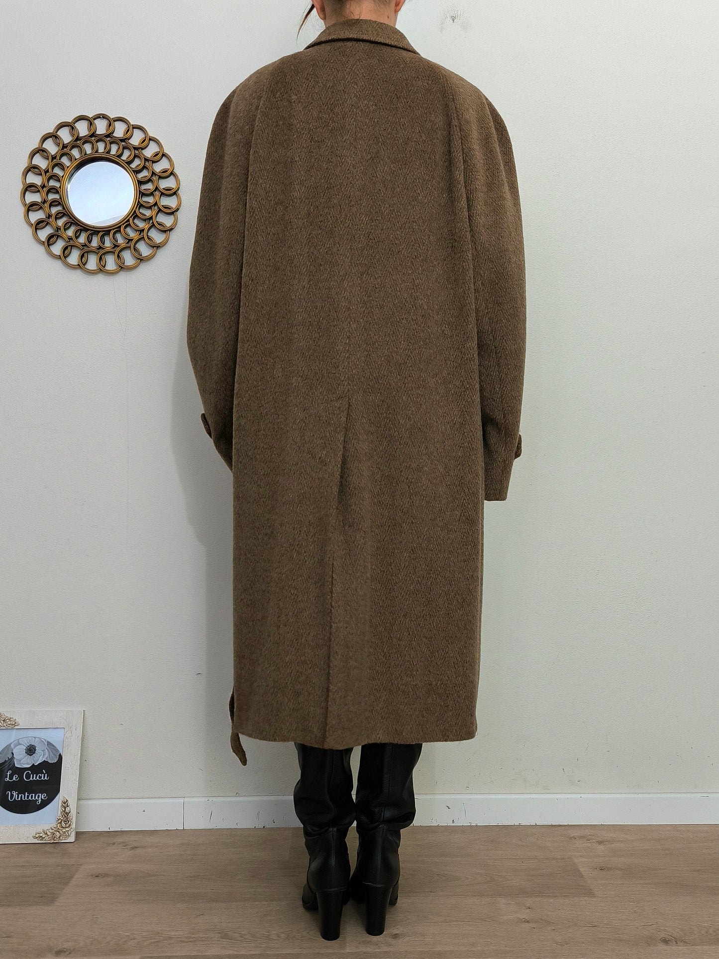 Cappotto Loden marrone tg 48