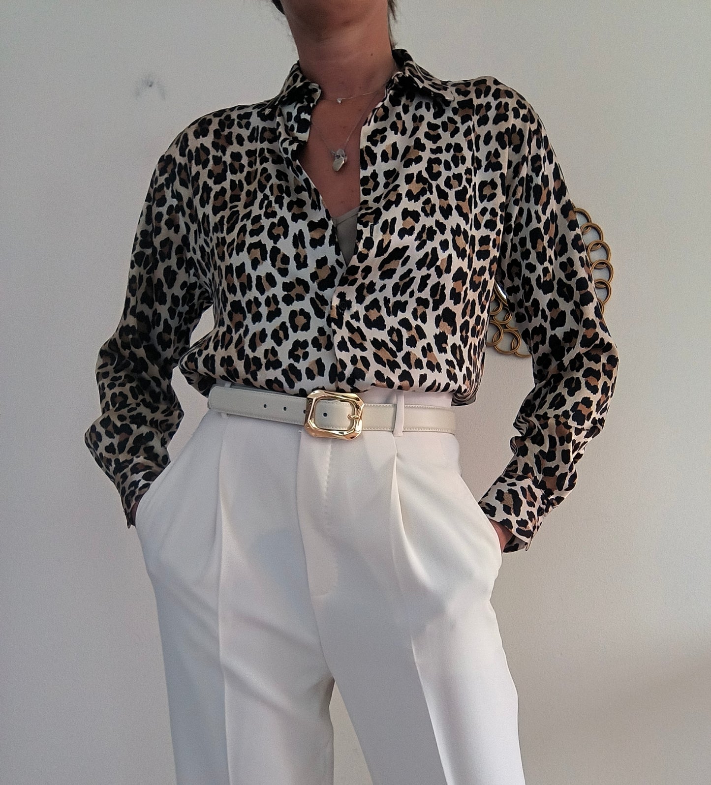 Camicia animalier zara