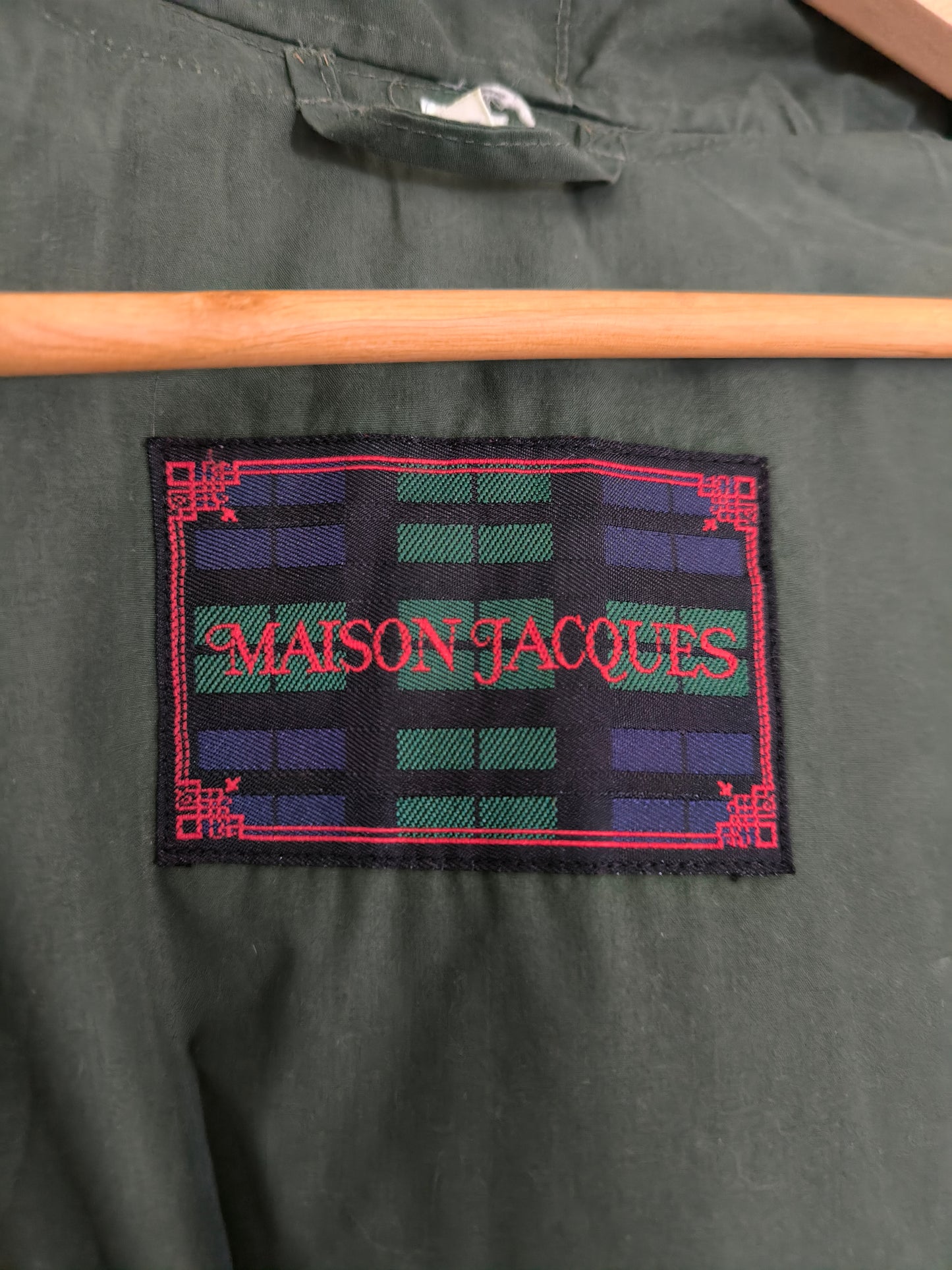 Trench imbottito anni 80 Maison Jacques