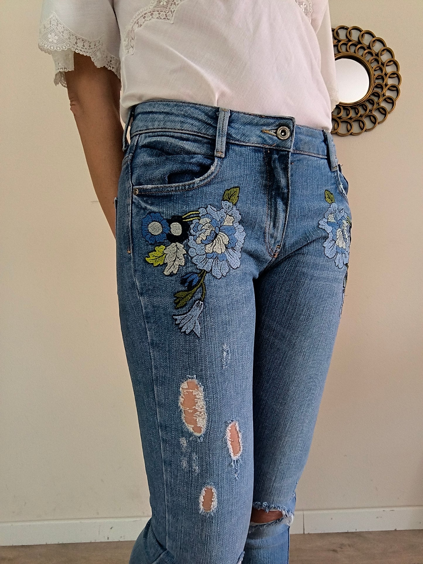 Jeans booho Zara tg 40