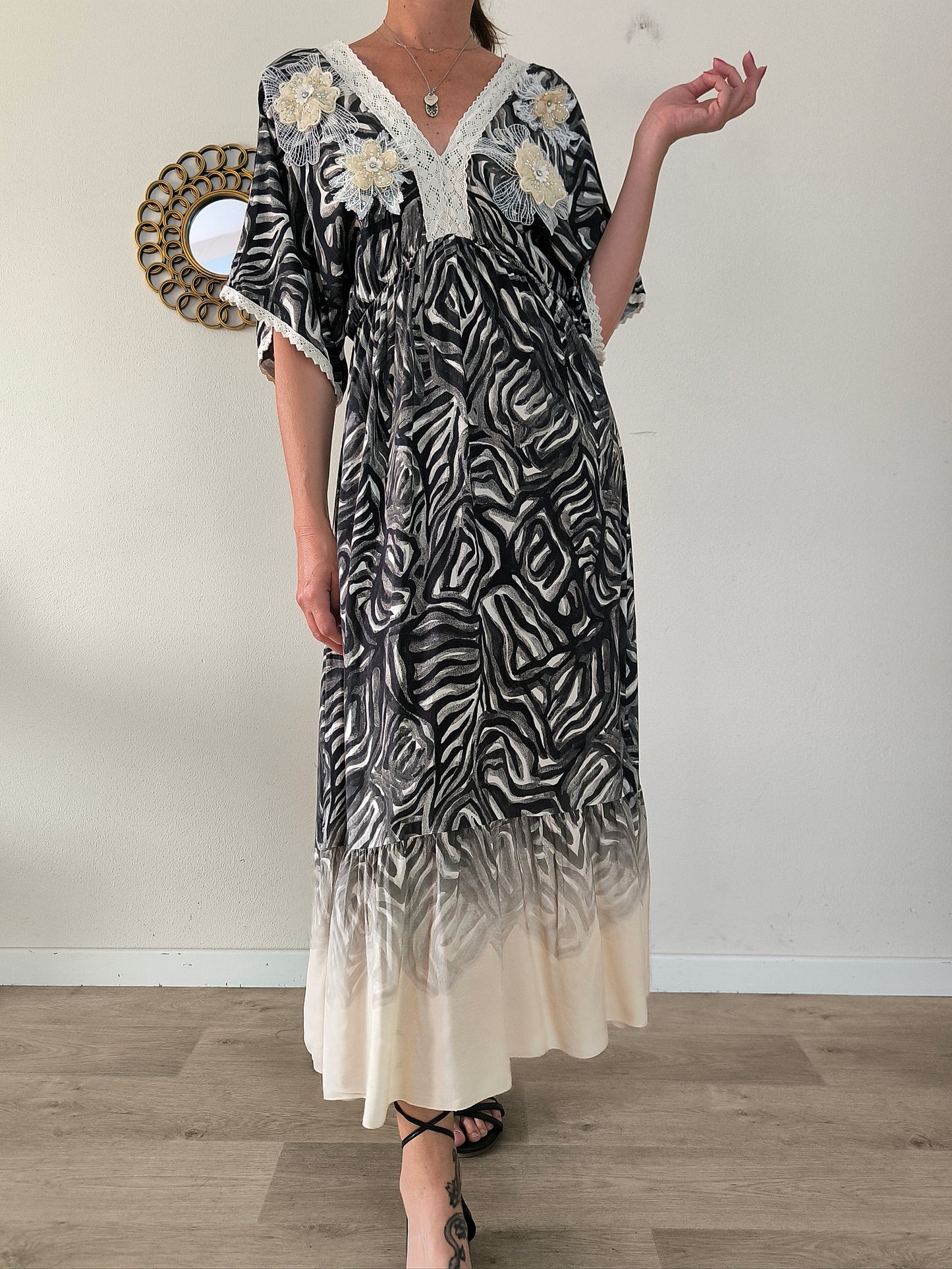 Abito Boho animalier tg U