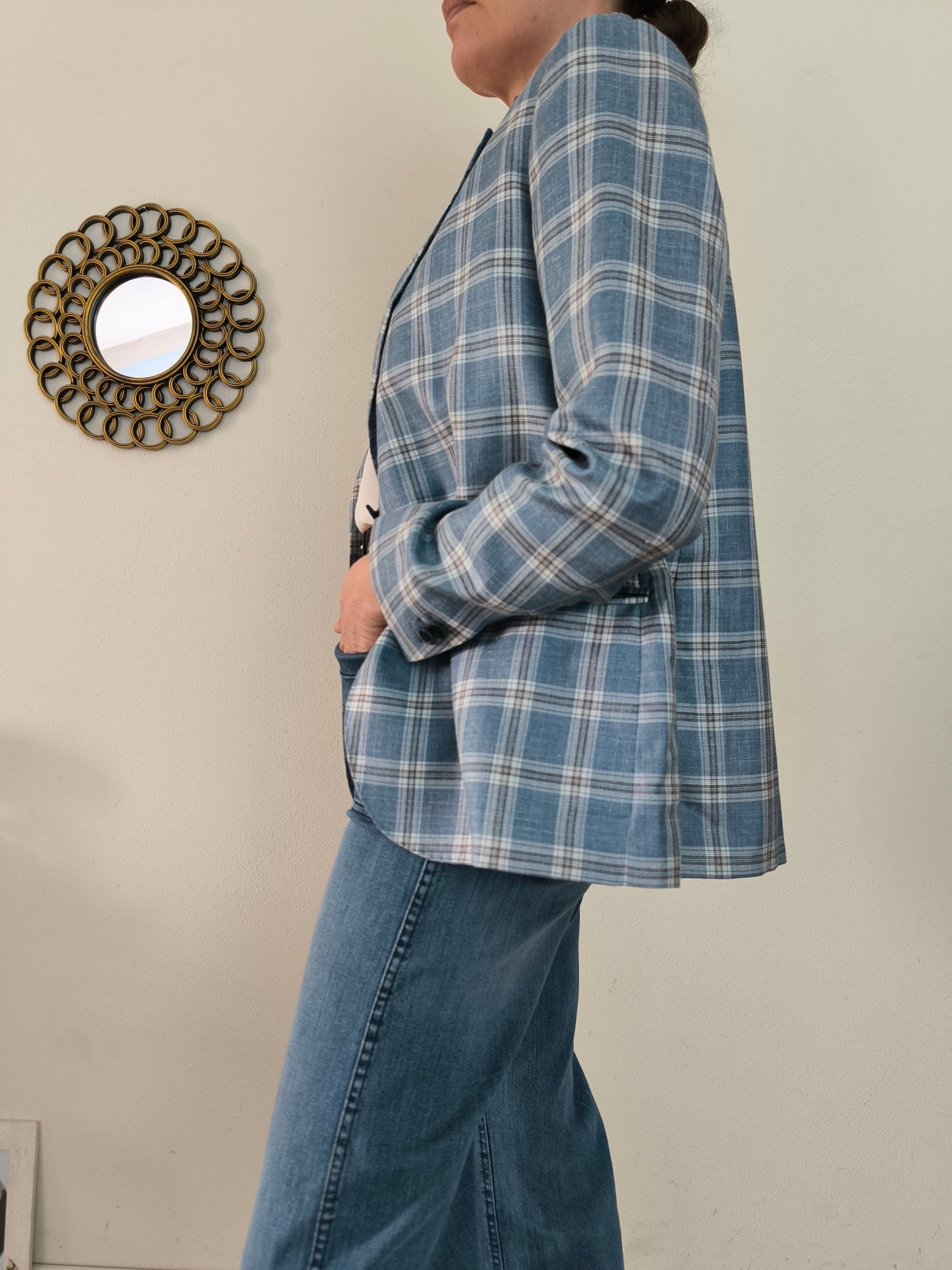 Blazer Sartoria Ernesto Capua azzurro