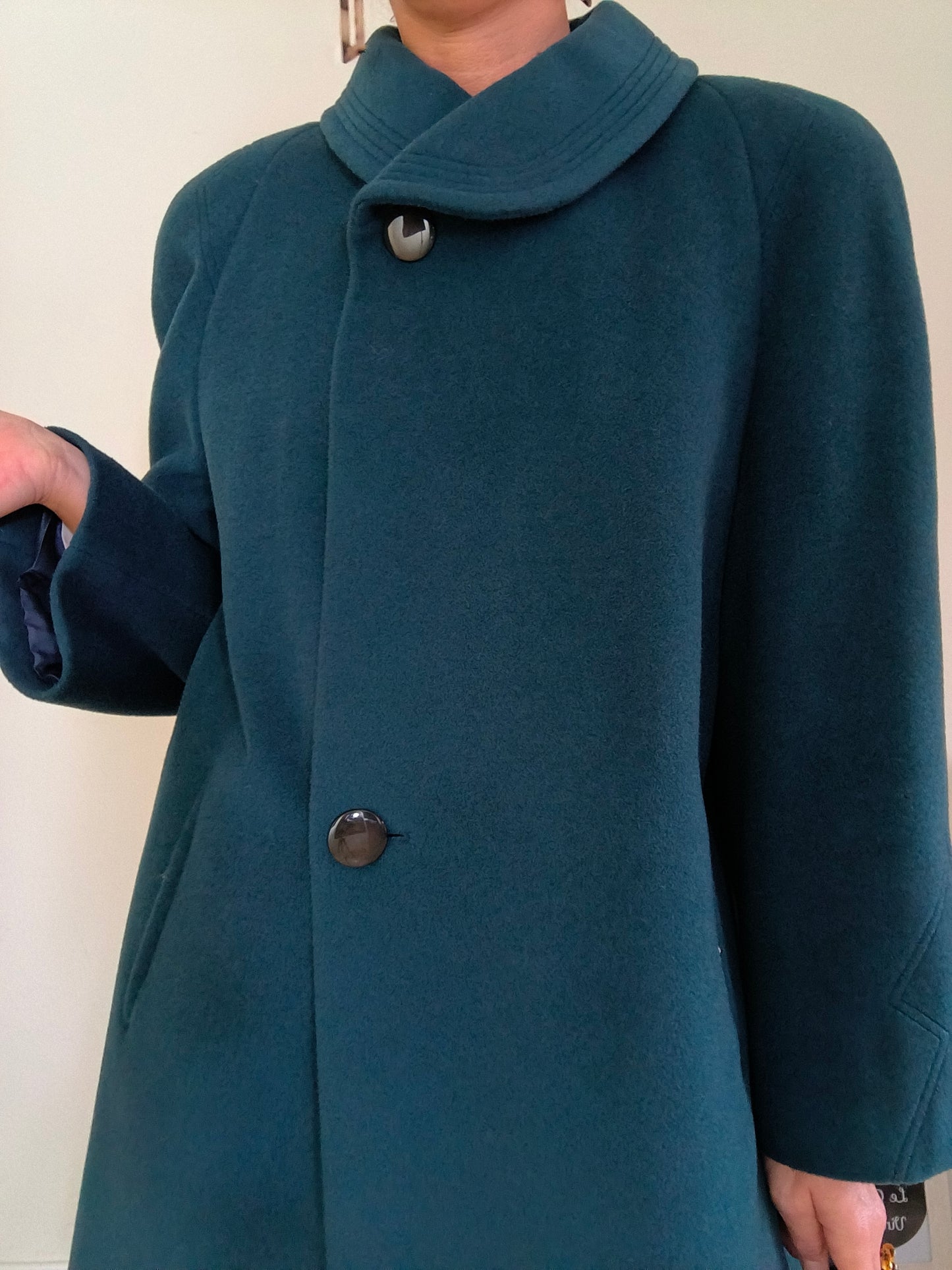 Cappotto ottanio pura lana vergine