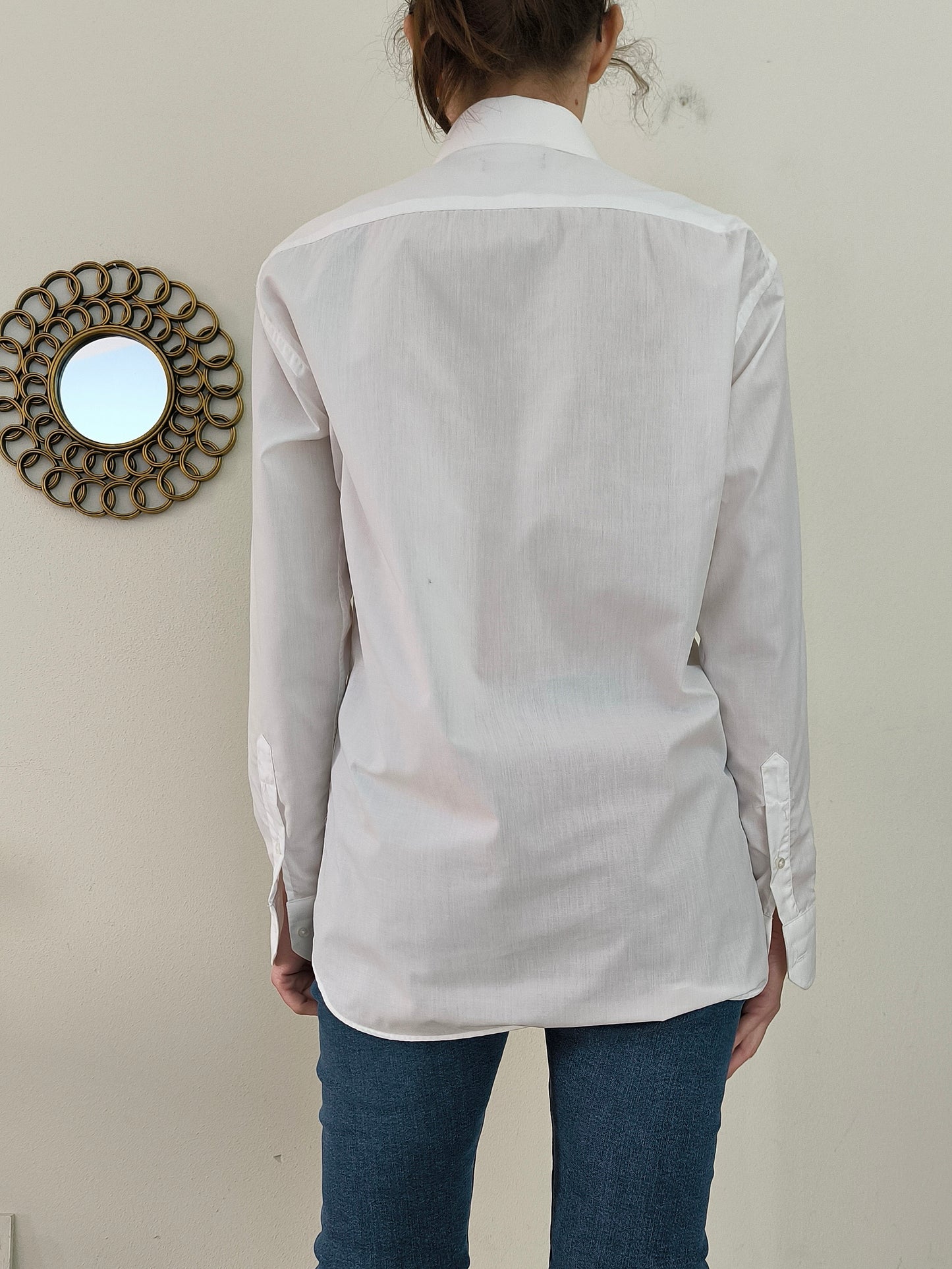 Camicia bianca puro cotone Keepman
