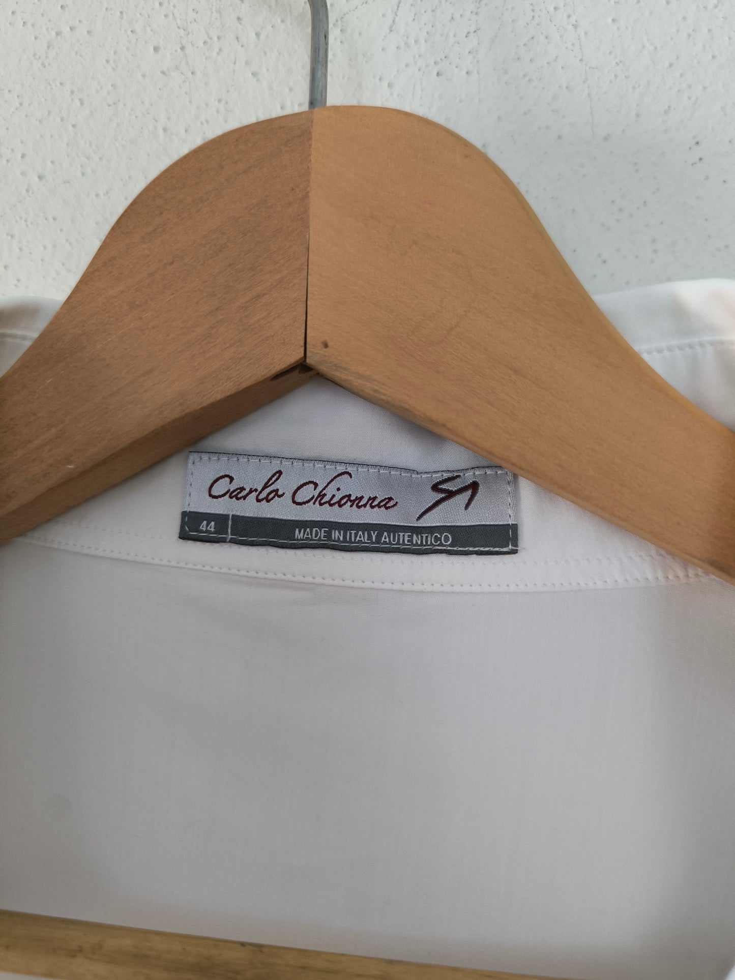 Camicia bianca Carlo Chionna