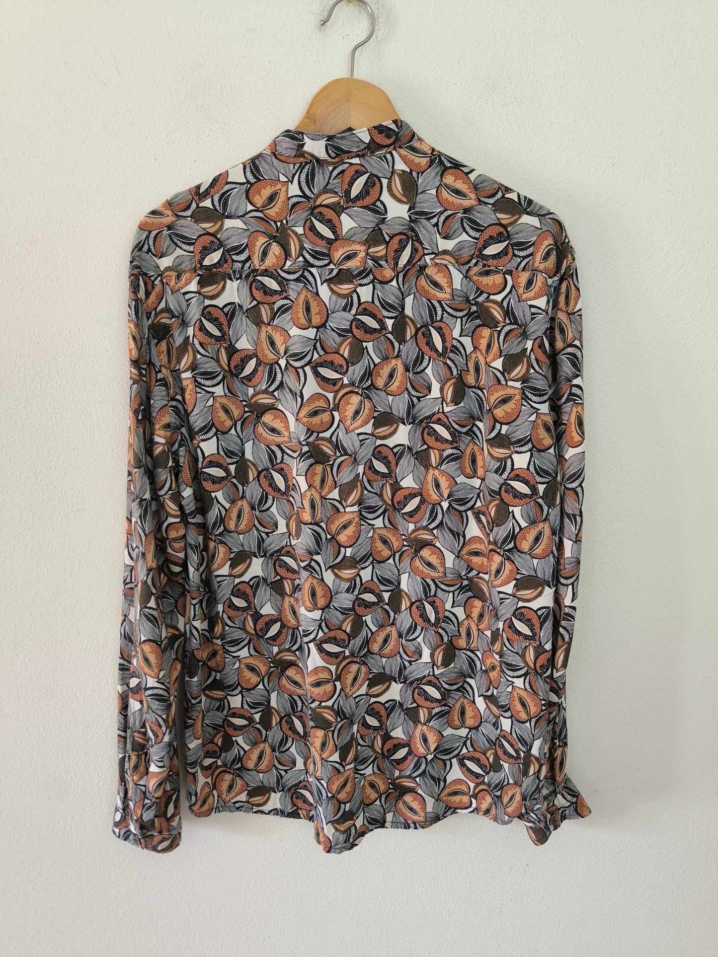 Camicia unisex fantasia in viscosa
