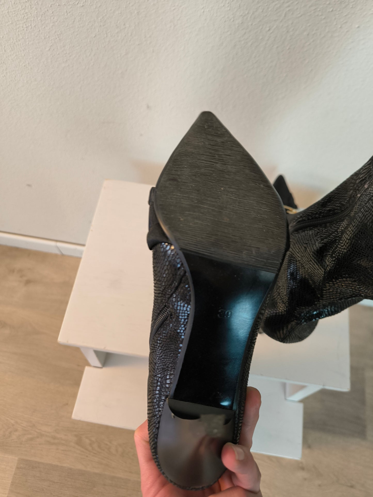 Stivale Y2K nero