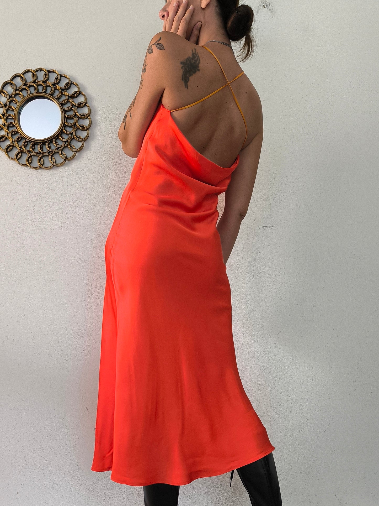 Slip dress Vicolo arancione