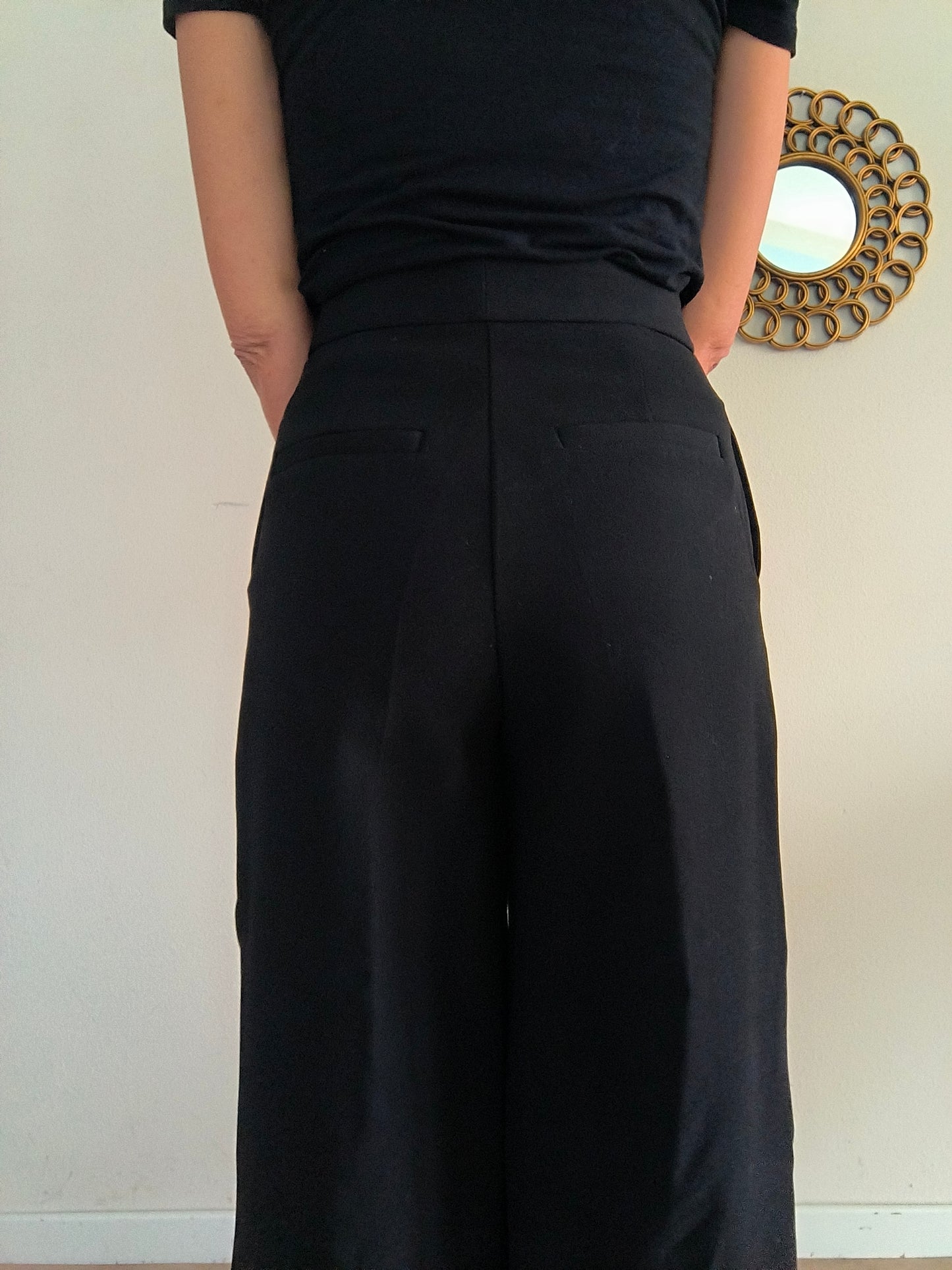 Pantapalazzo nero Zara tg XS/S