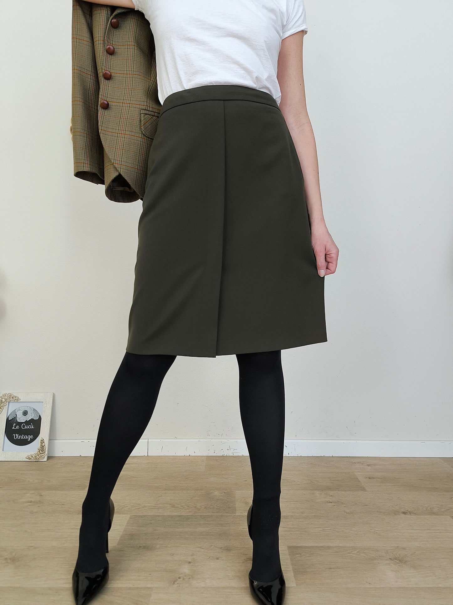 Gonna Intrend Max Mara verde bosco