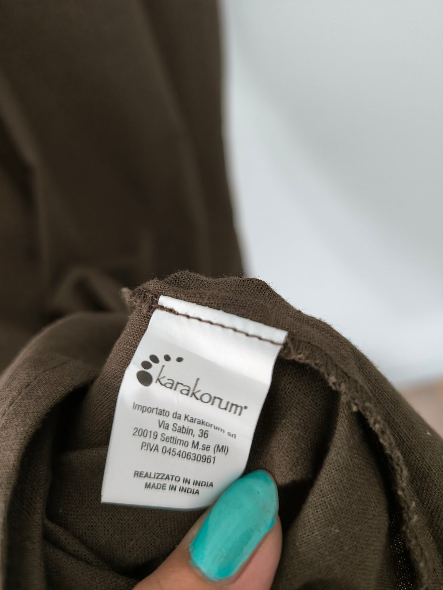Karakorum kaftano marrone tg U