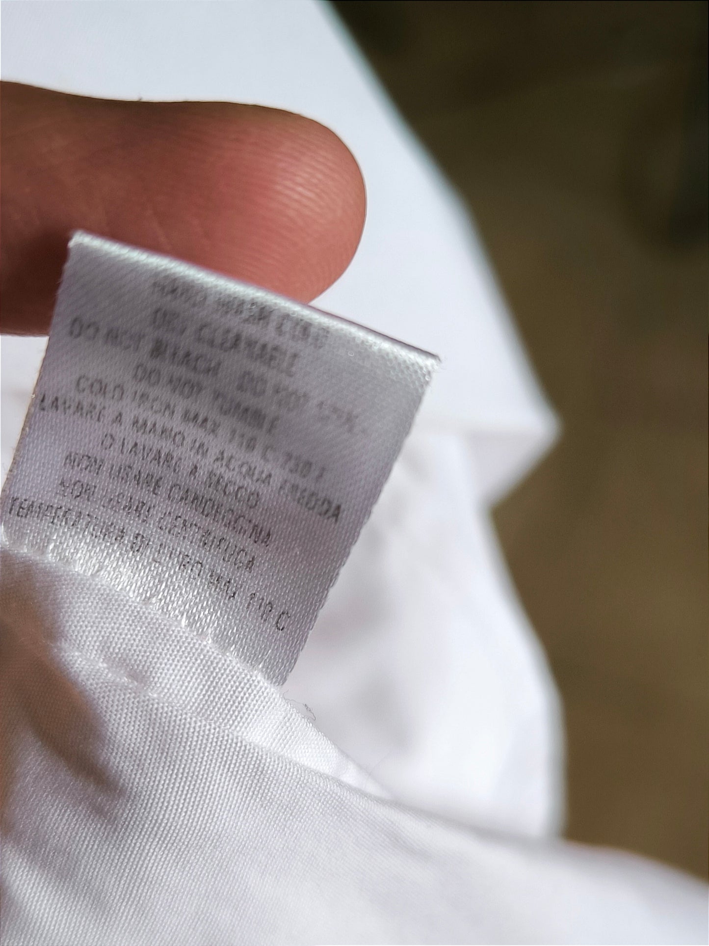 Camicia Gucci Unisex bianca