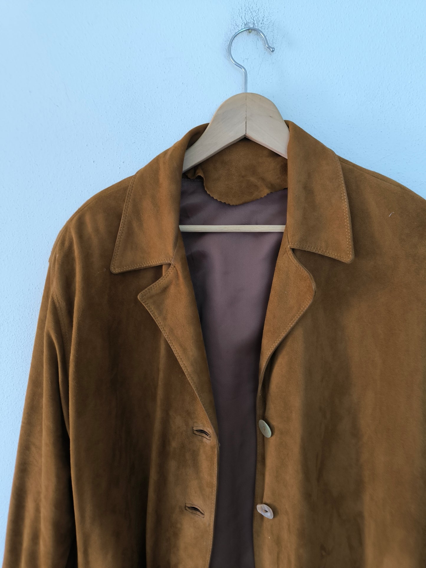 Giacca in camoscio vintage tg M/L