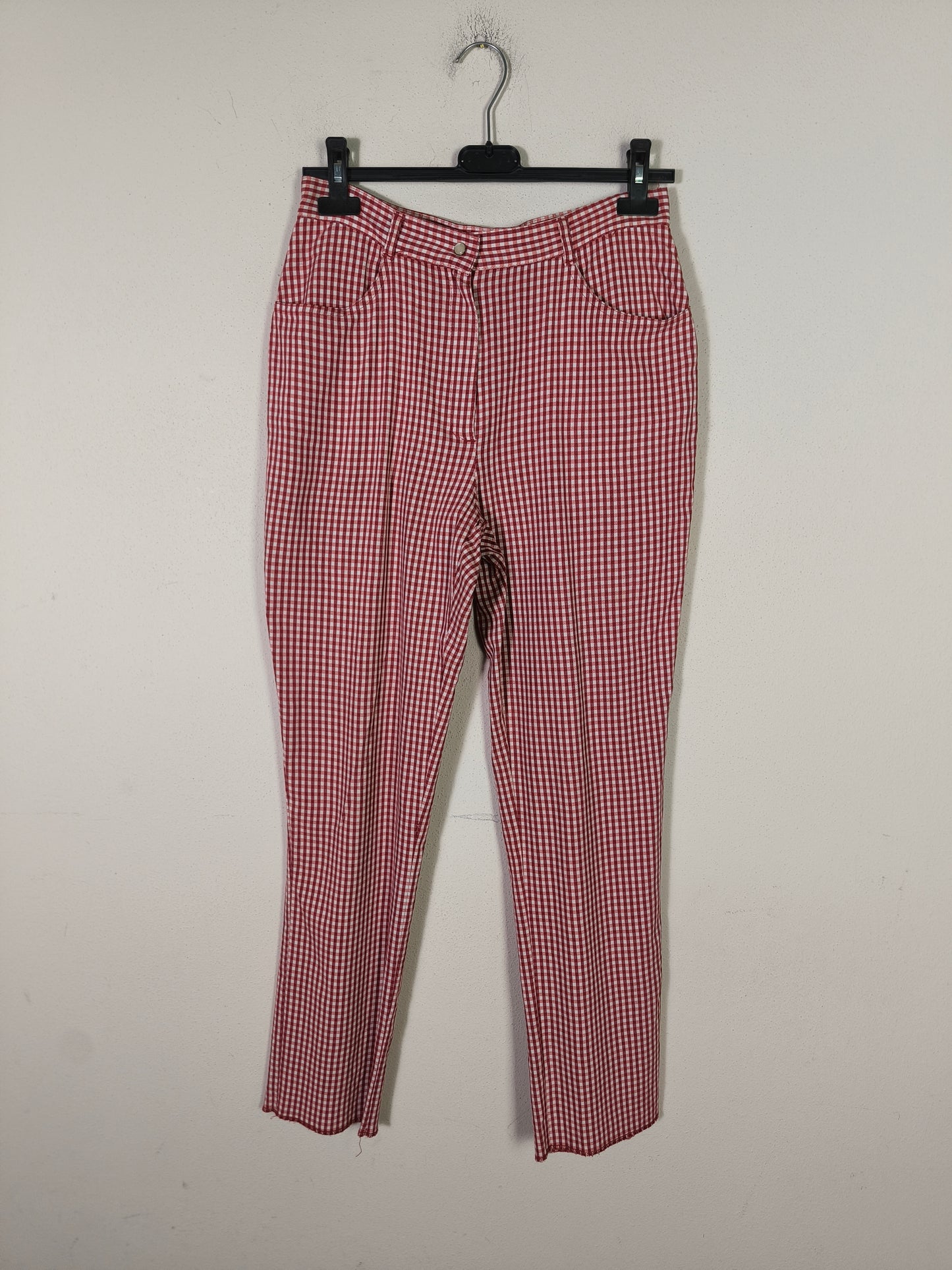 Pantalone vichy Blue Family Benetton