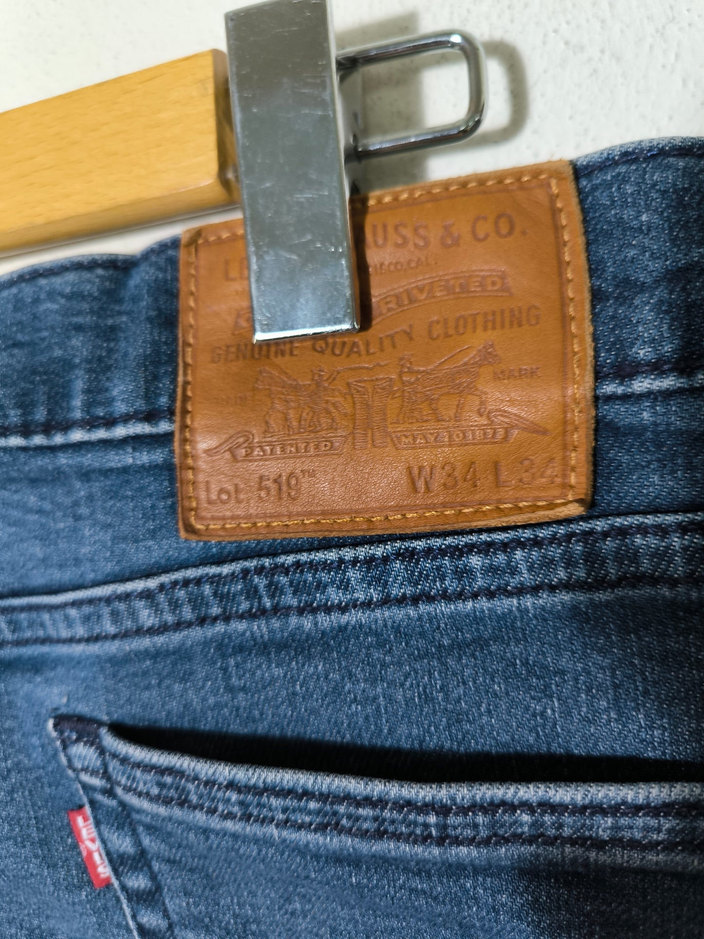 Levi's vintage 34x34 mod 519