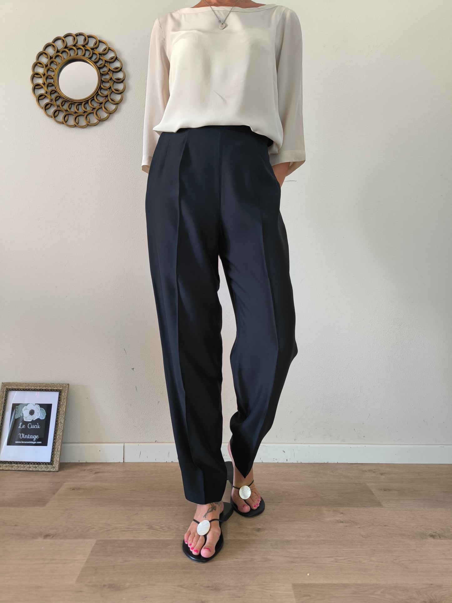 Pantalone Ferretti Studio Vintage nero