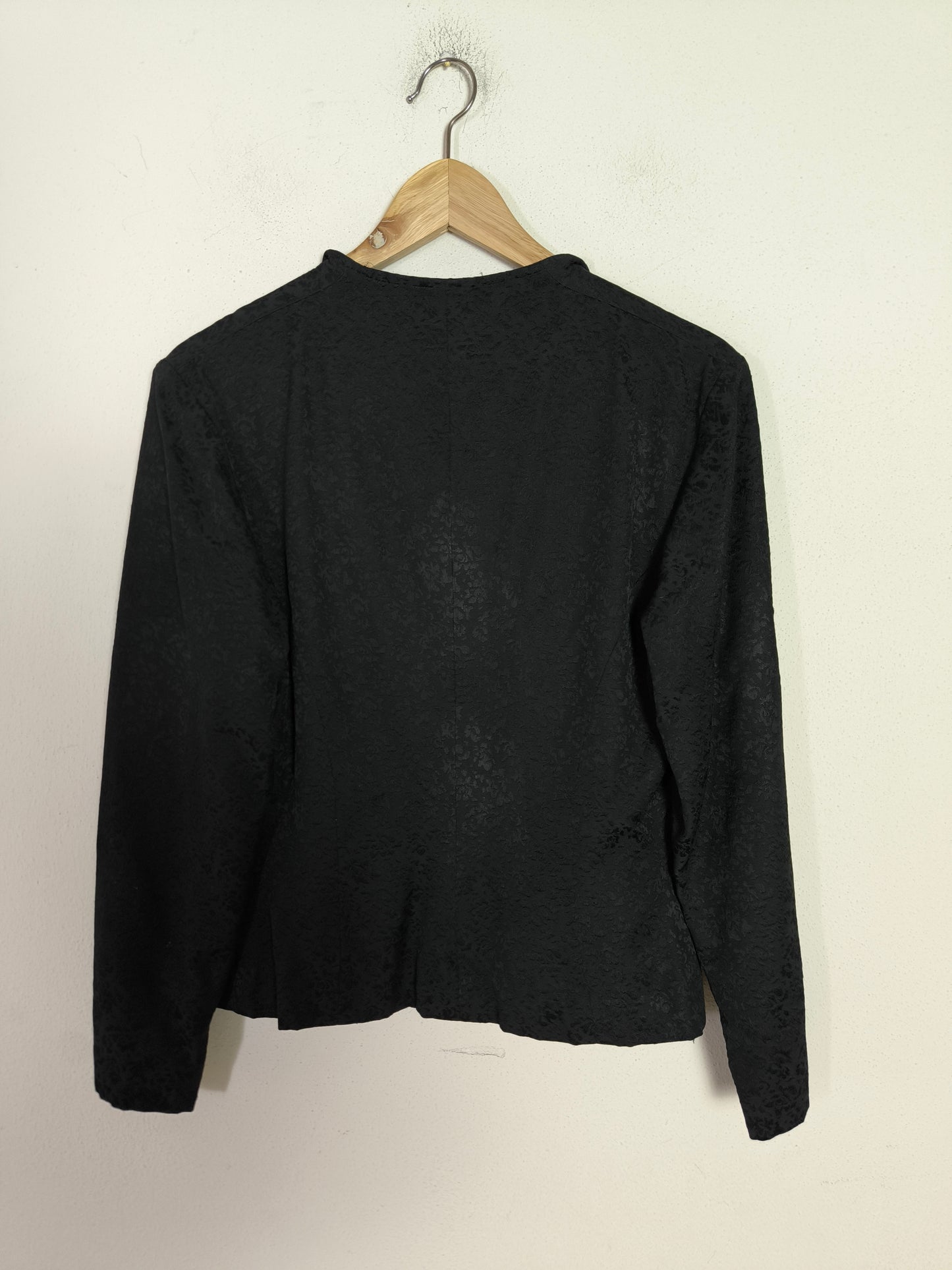 Blazer 1950's in jacquard nero tg M
