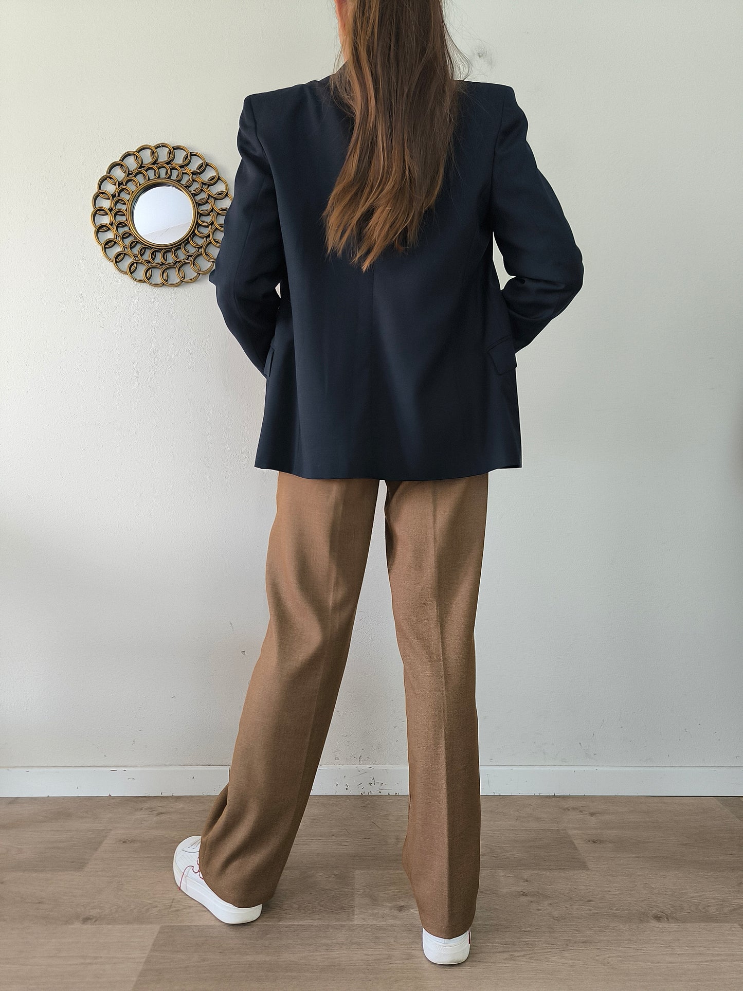 Blazer Sisley blu notte tg L