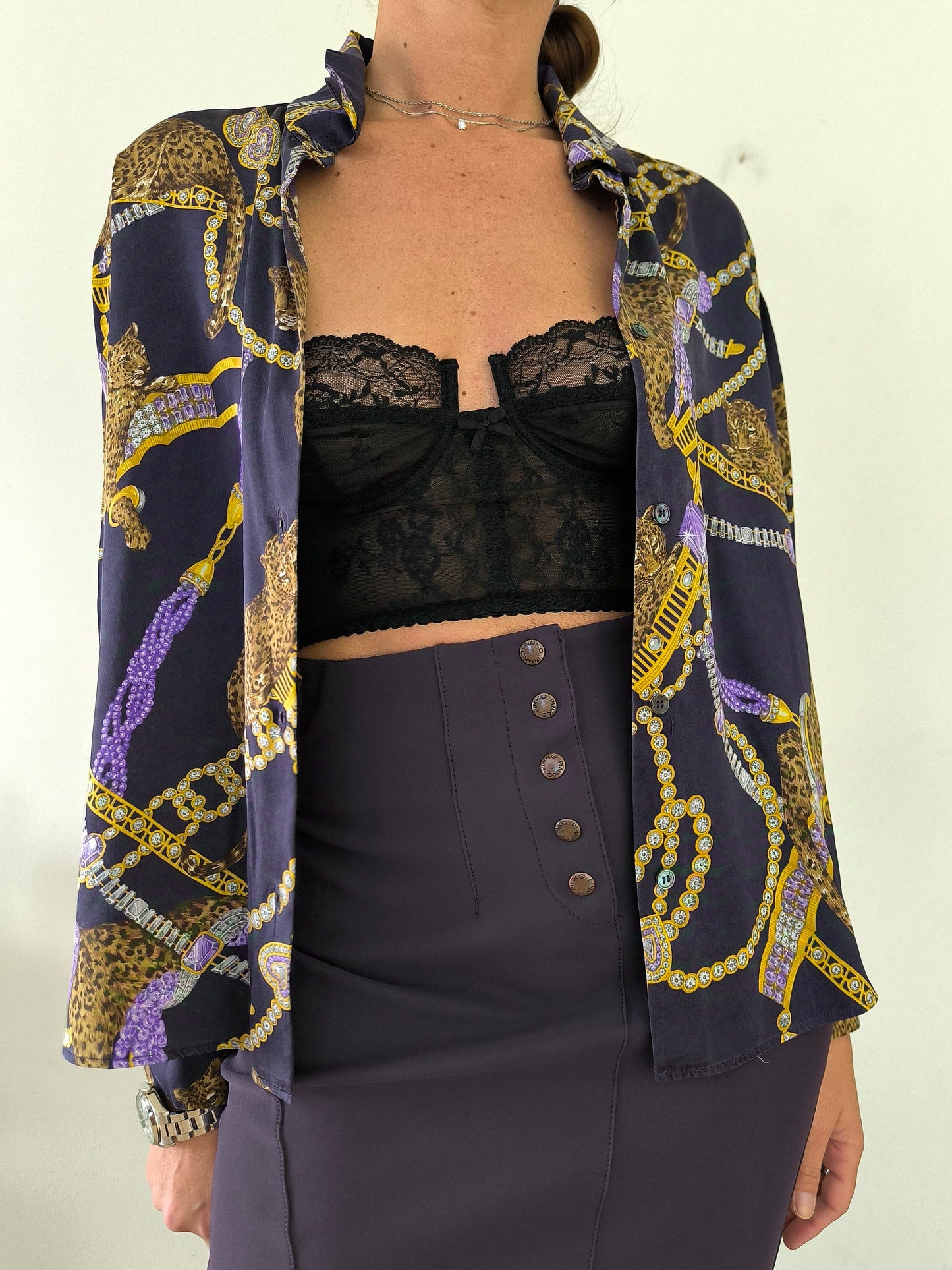 Camicia vintage fantasia One size