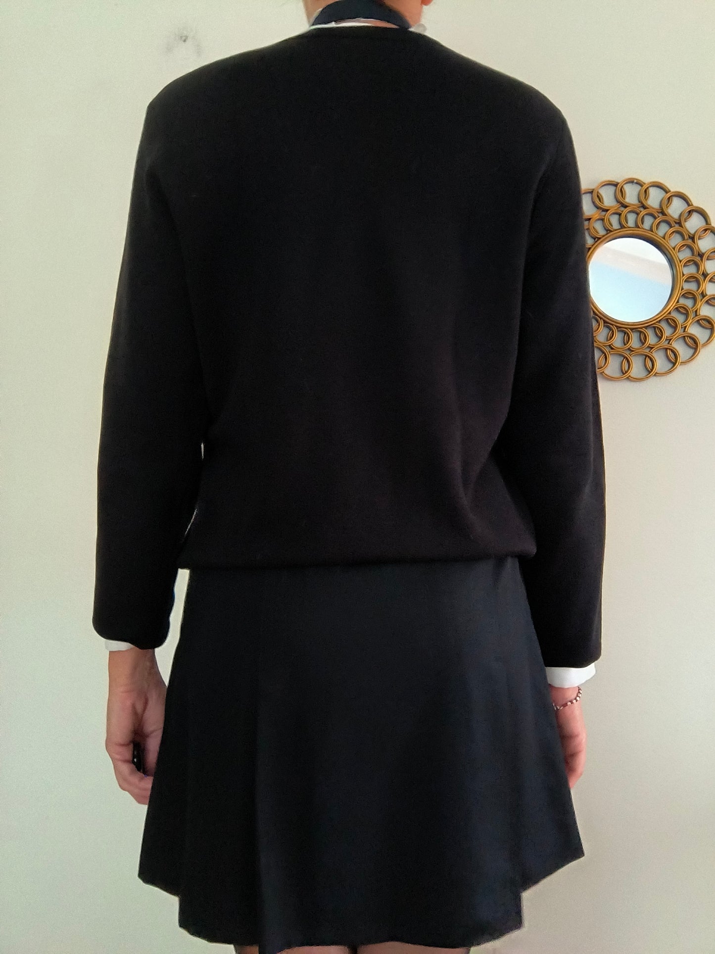 Maglione in misto lana V neck Benetton