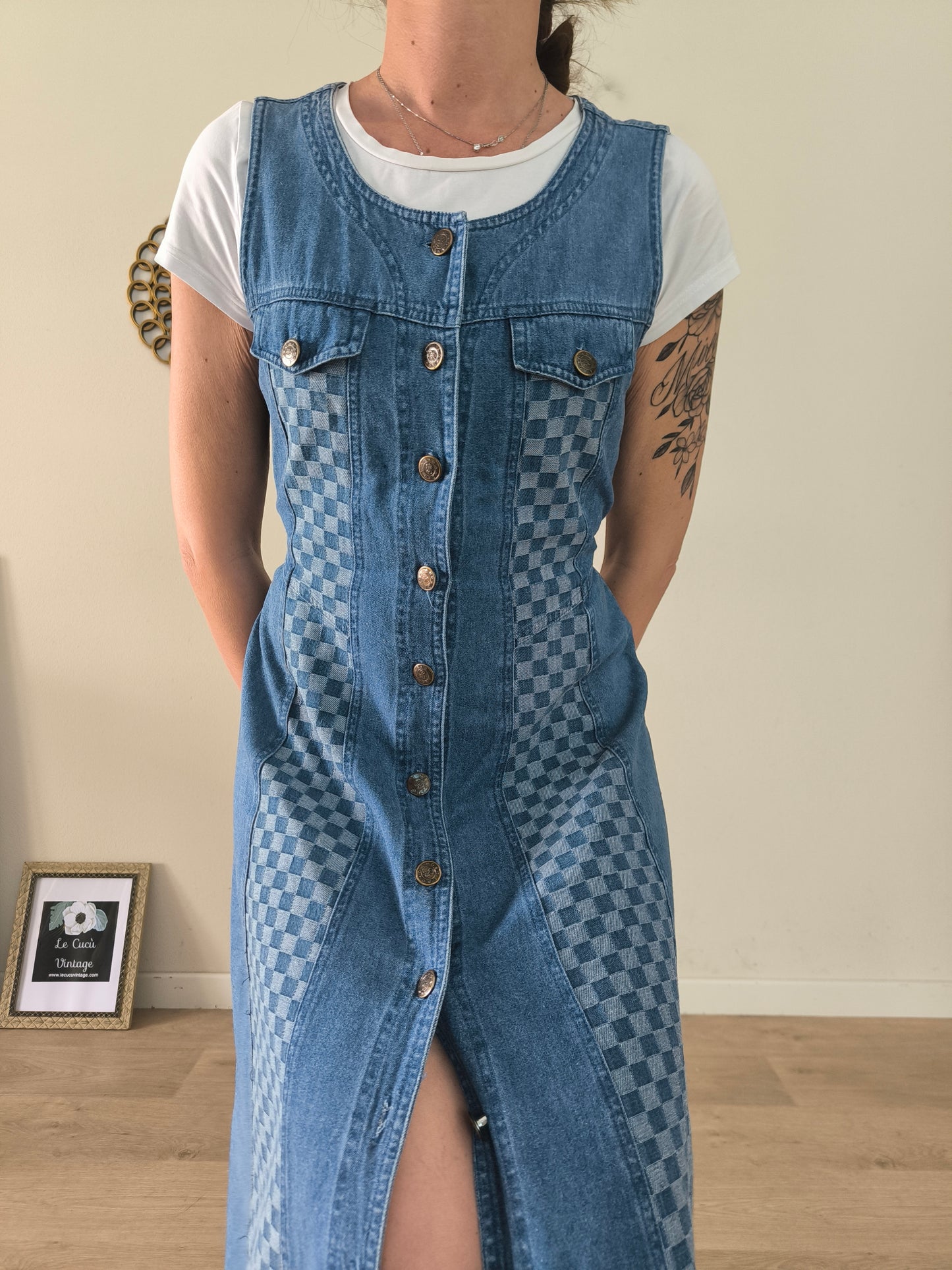 Abito vintage in denim