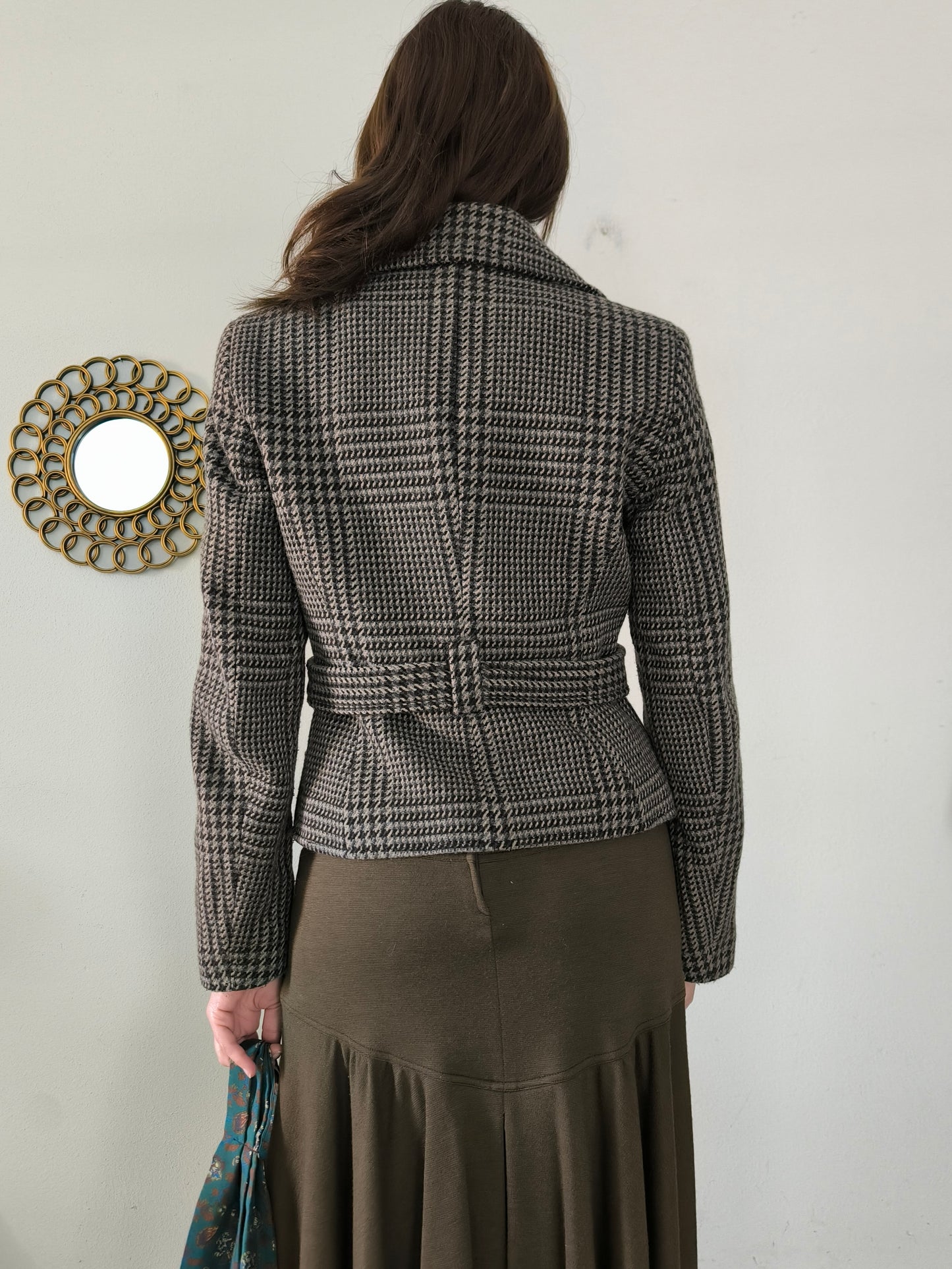 Blazer/caban United Colors of Benetton marrone tg M