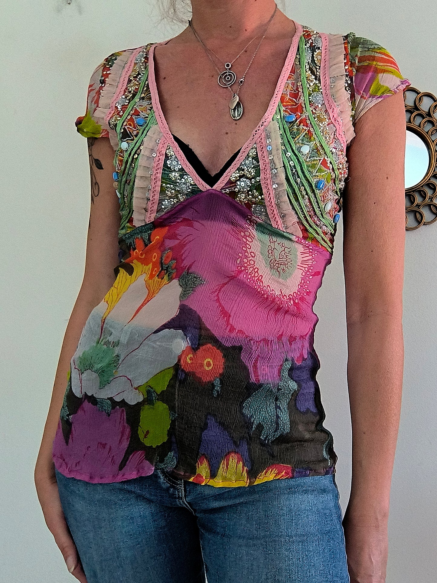 Top in seta Antik Batik