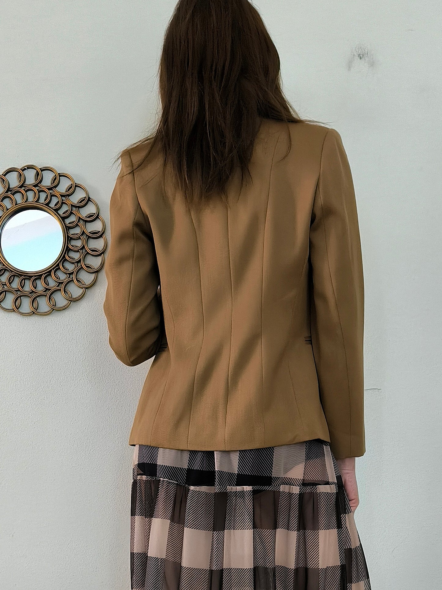 Blazer vintage cammello