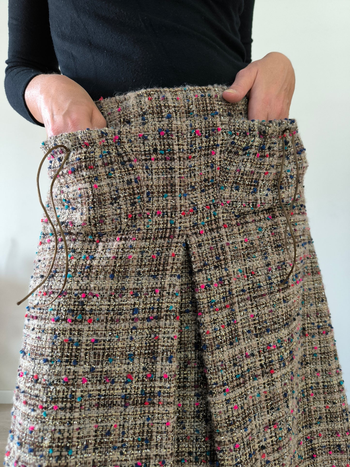 Gonna midi Intrend Max Mara bouclé tg 44