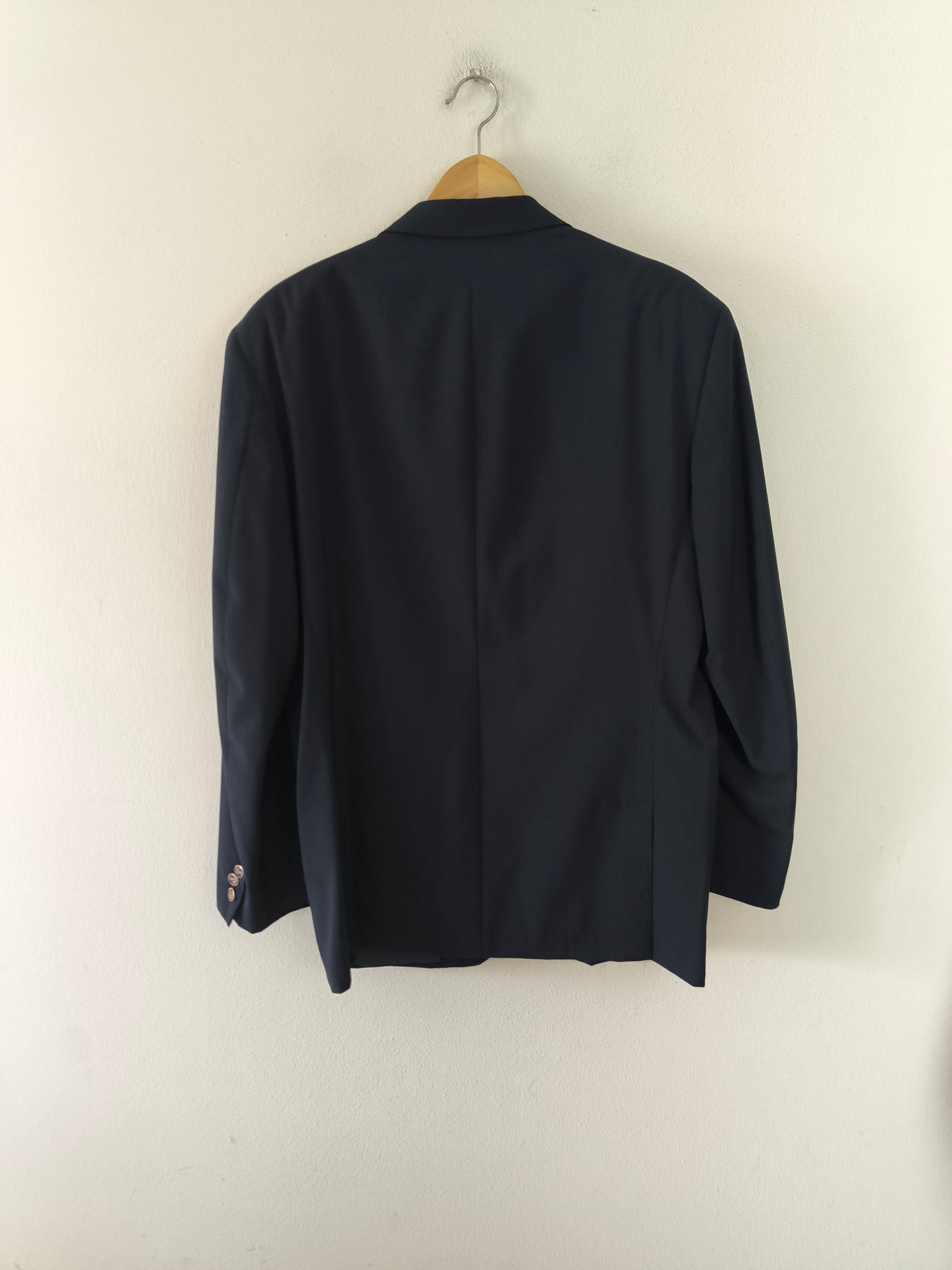 Blazer Corneliani blu pura lana vergine