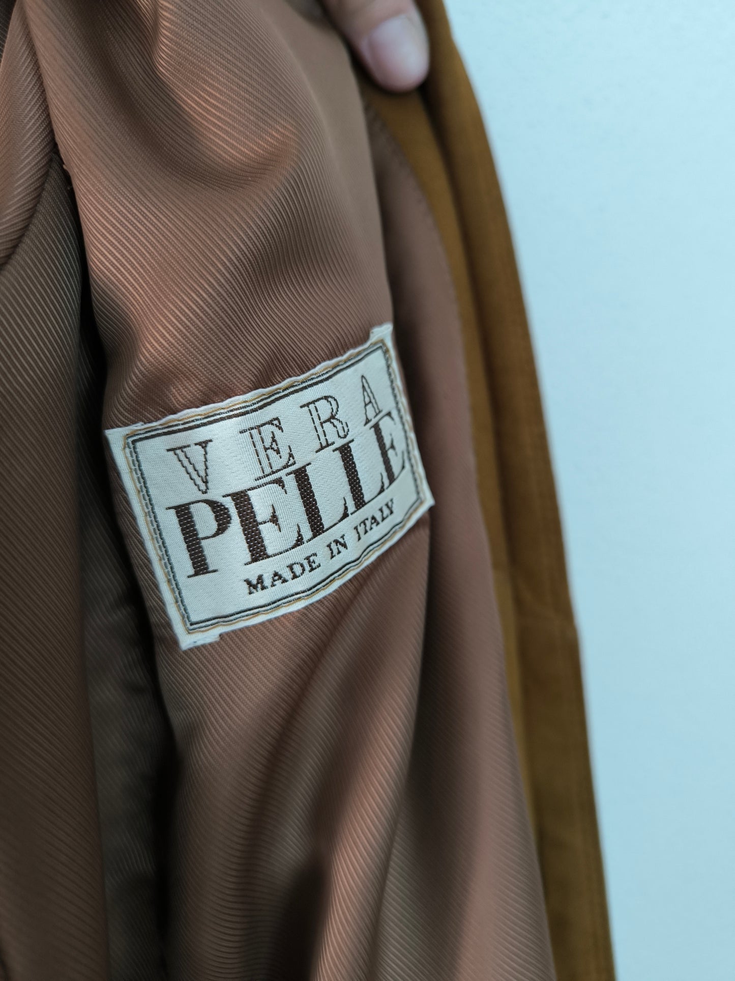 Giacca in camoscio vintage tg M/L