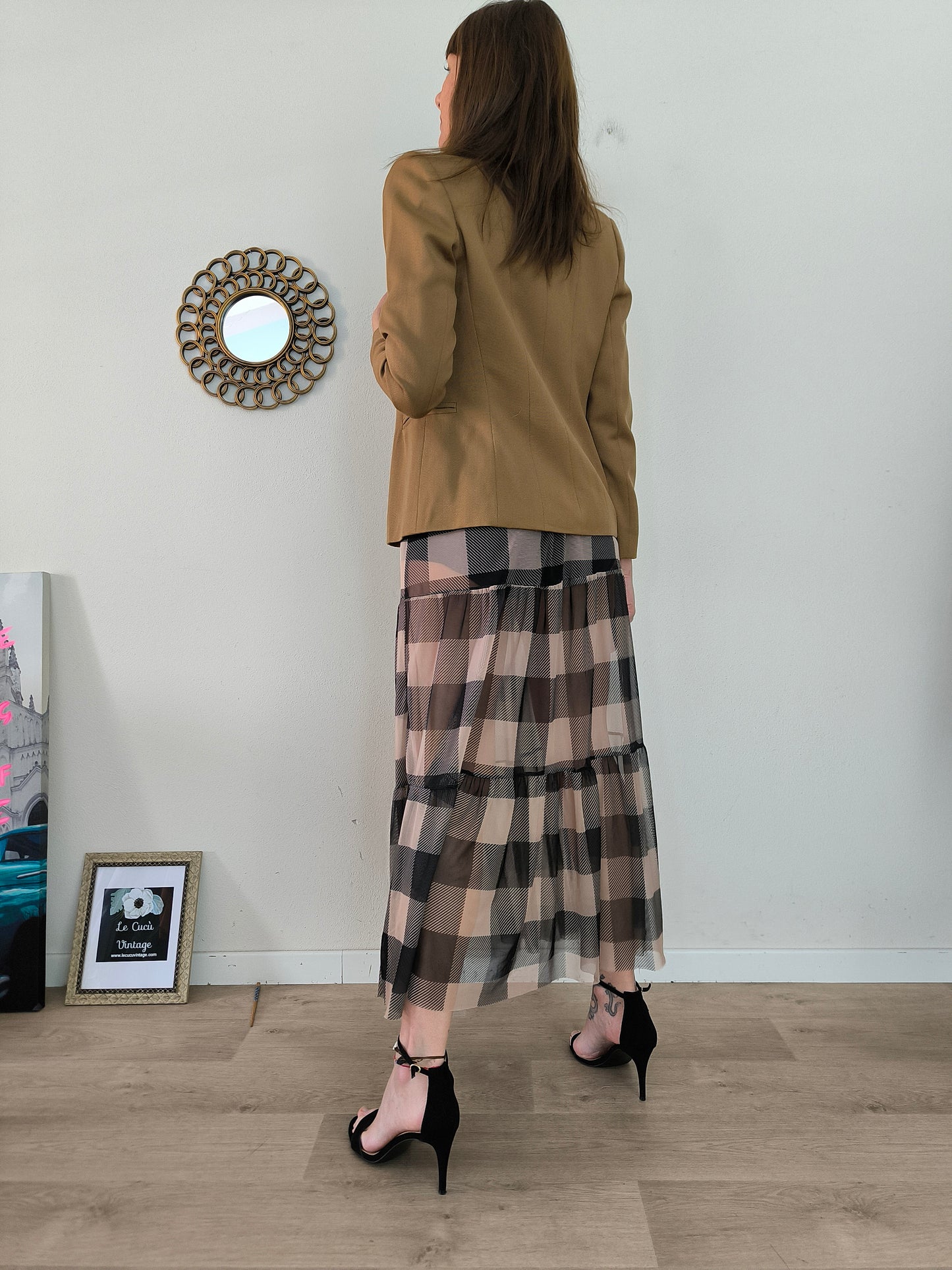 Blazer vintage cammello