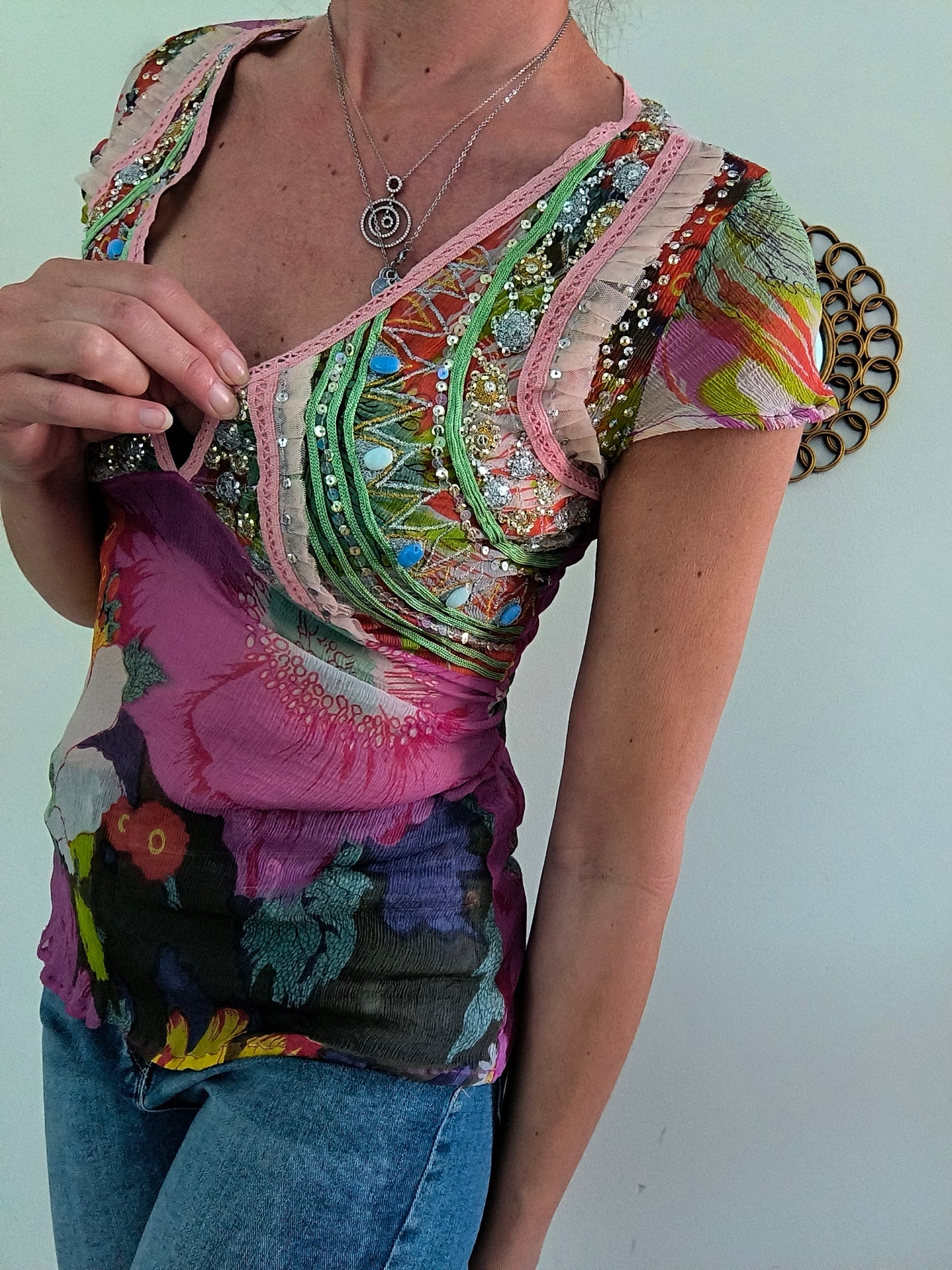 Top in seta Antik Batik