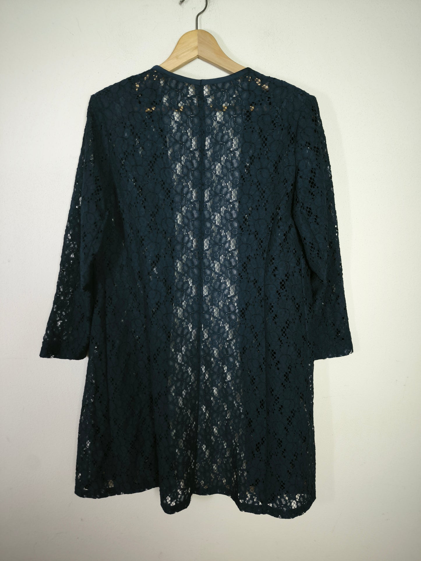 Completo anni 60 in pizzo macramè svizzero