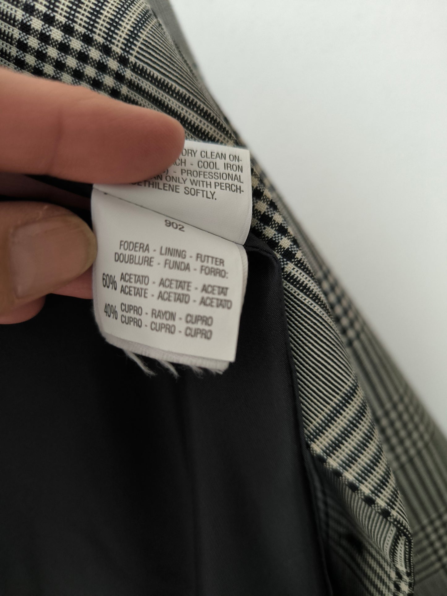 Blazer Pura lana Intrend Principe di Galles