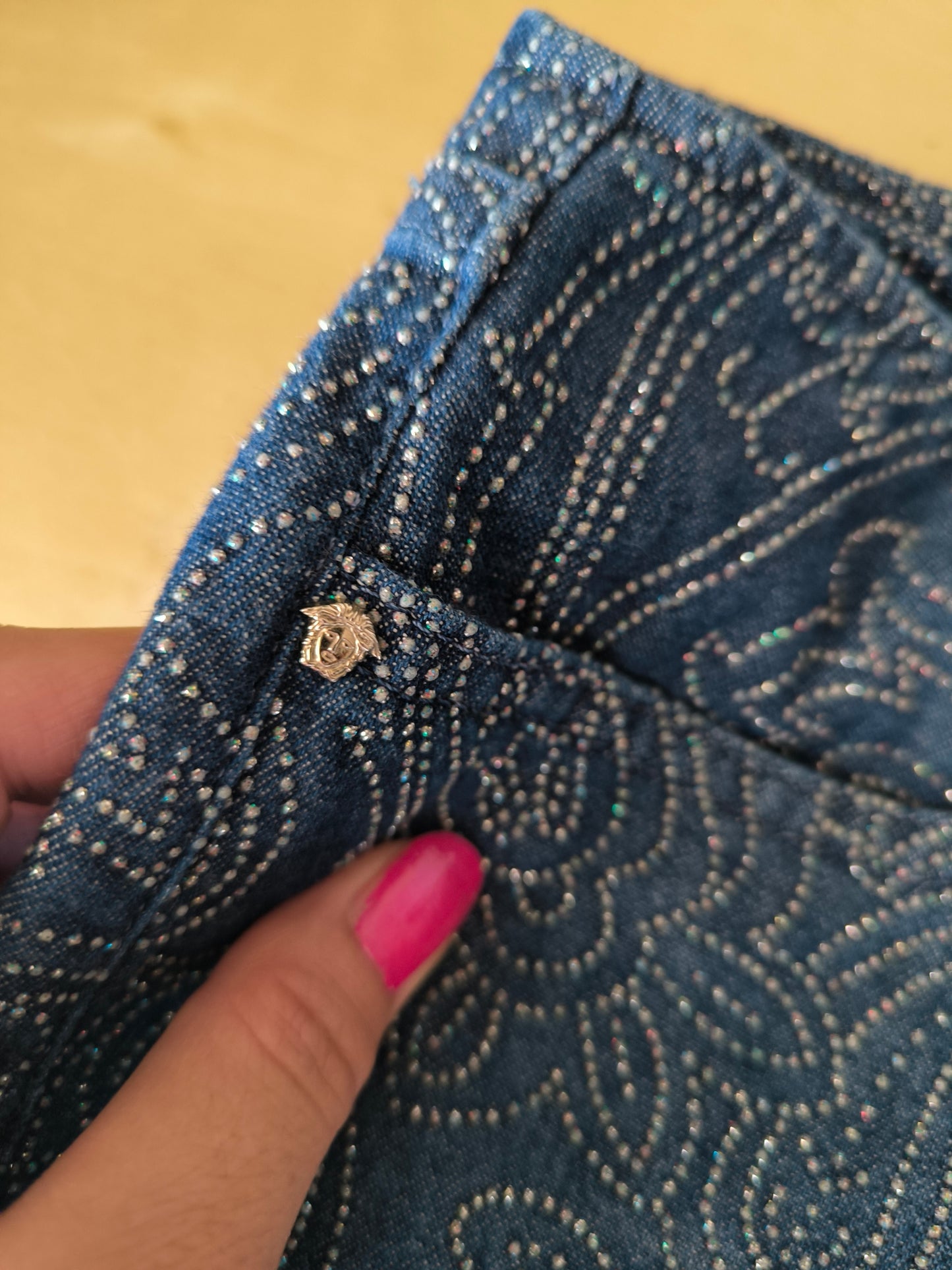 Versace Jeans con brillantini tg 26/40