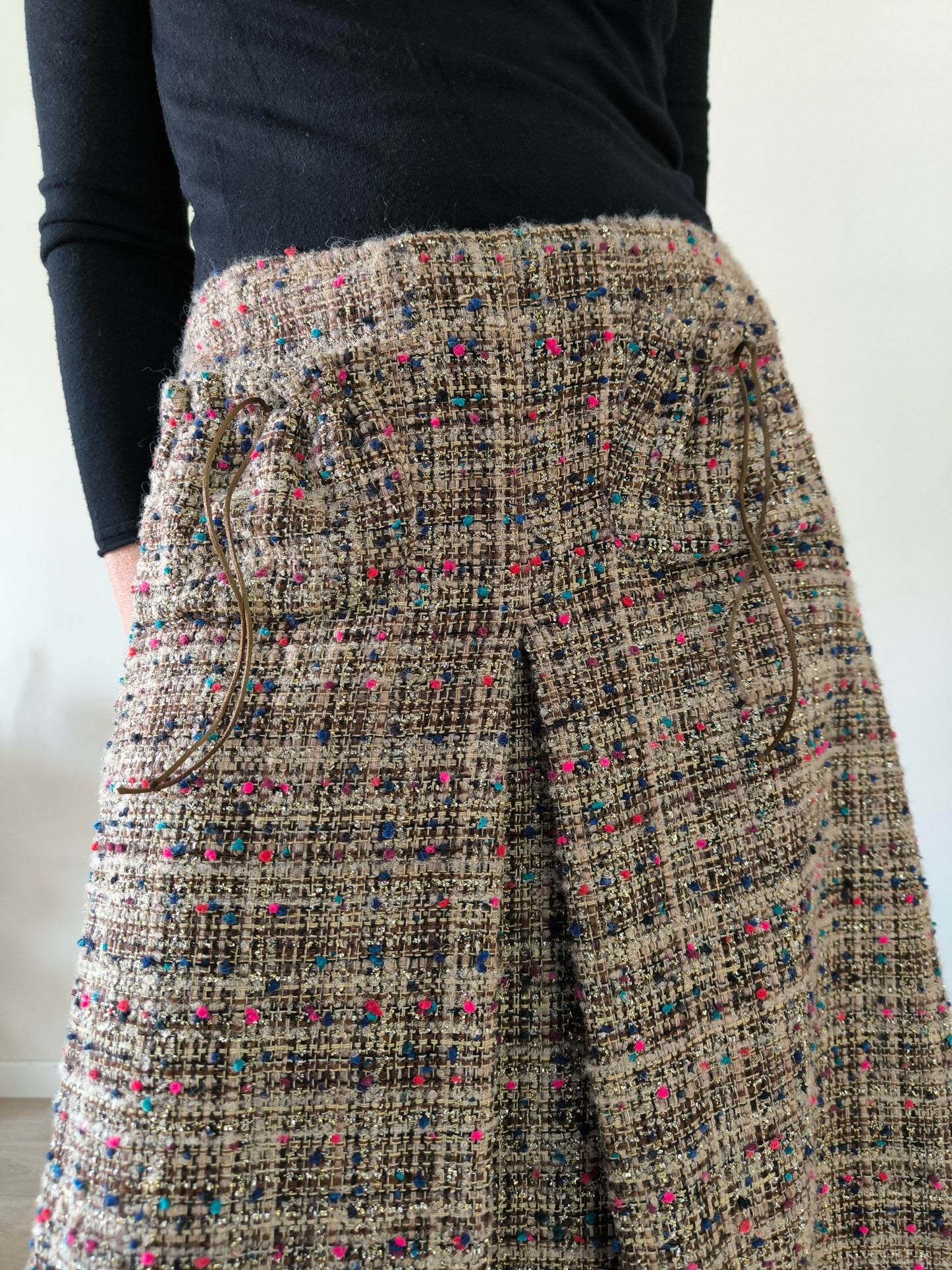Gonna midi Intrend Max Mara bouclé tg 44