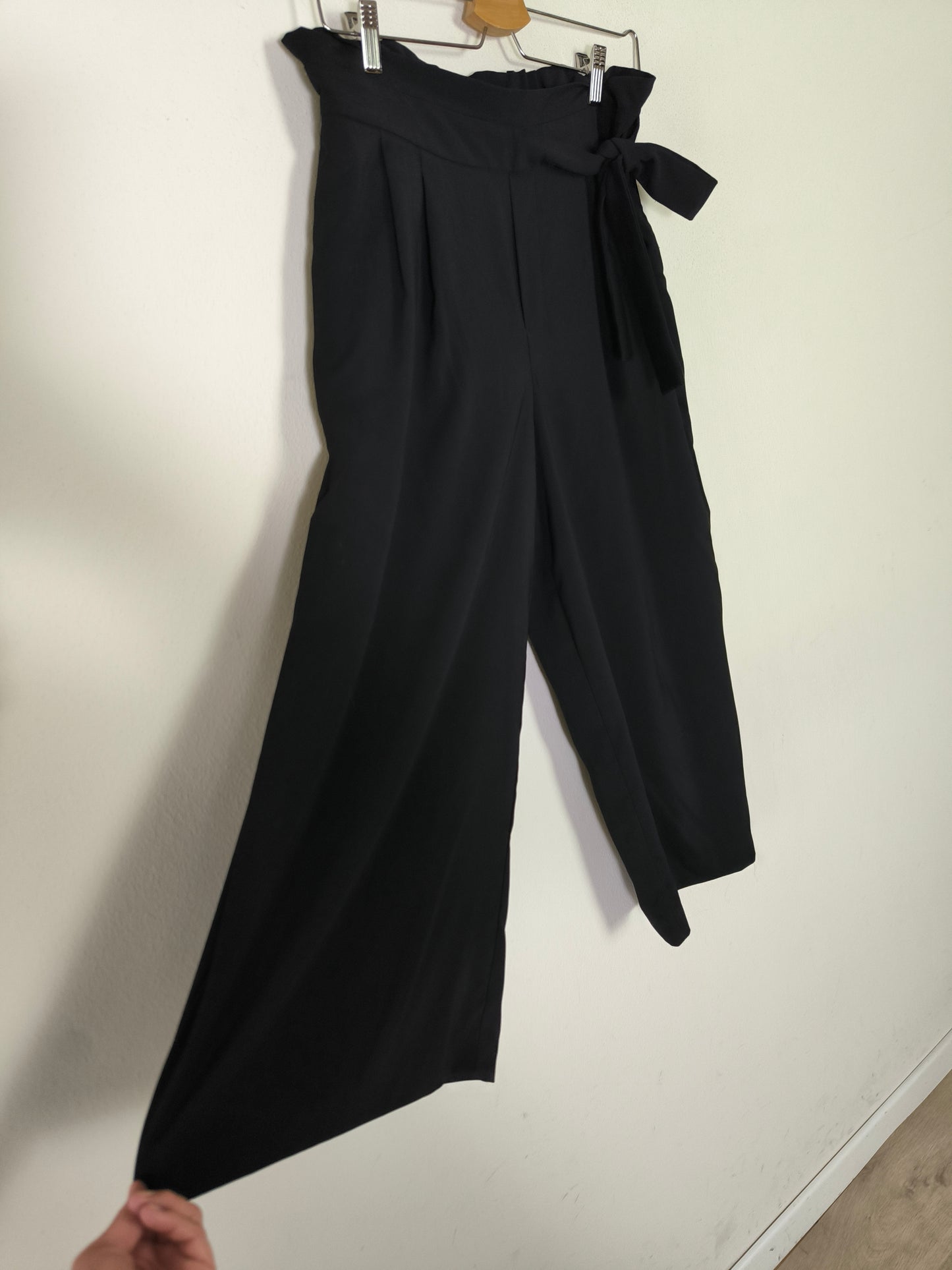 Pantapalazzo ampio Zara nero tg M