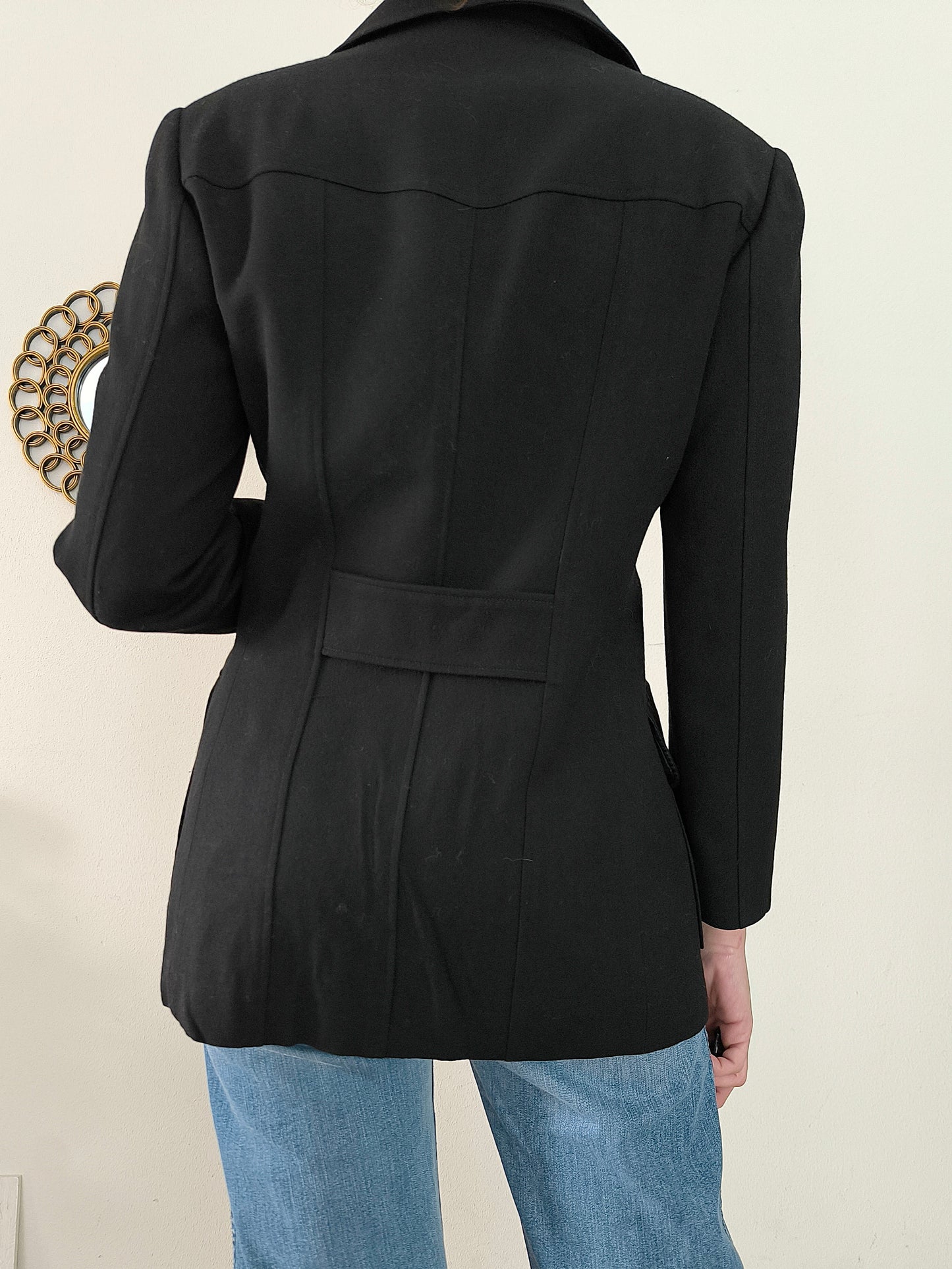Ter et Bantine blazer nero in lana