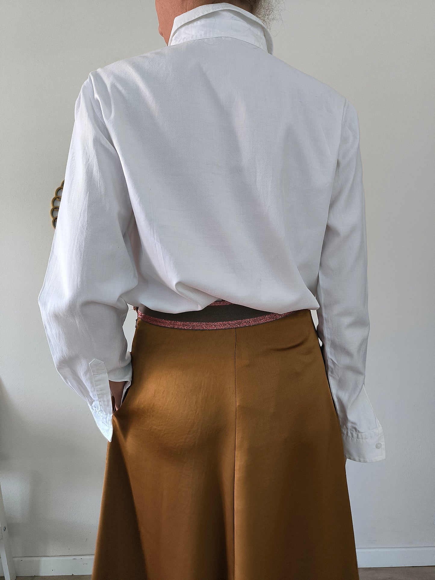 Camicia in cotone bianco Fuzzi Outlet