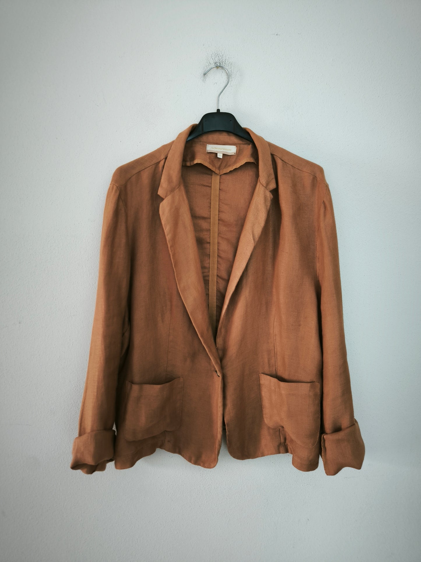 Blazer La fée Maraboutée in lino