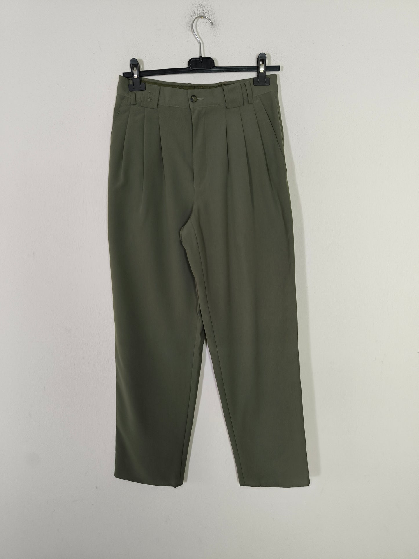 Pantalone No Strike olive anni 80 tg 42