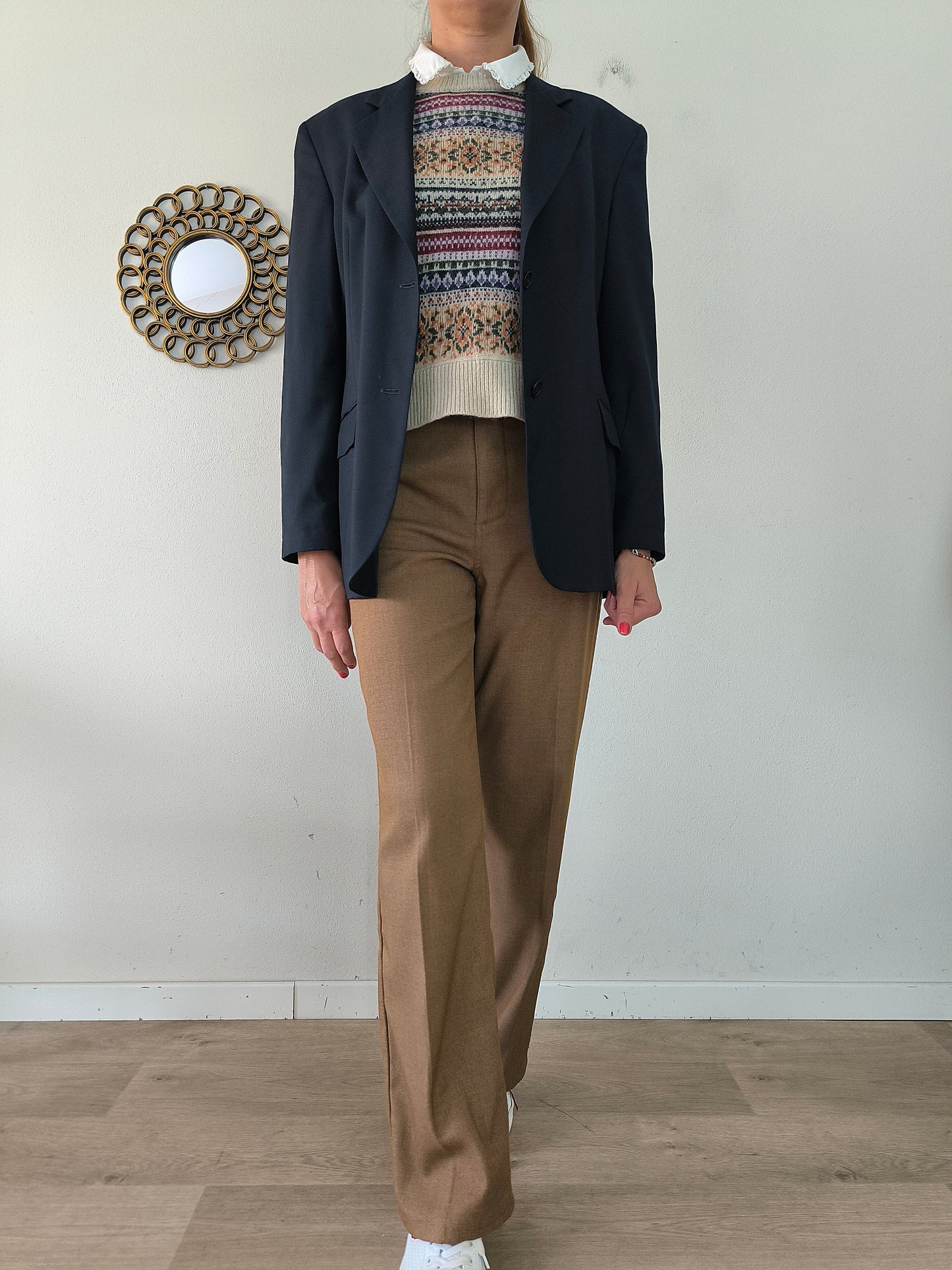 Blazer Sisley blu notte tg L