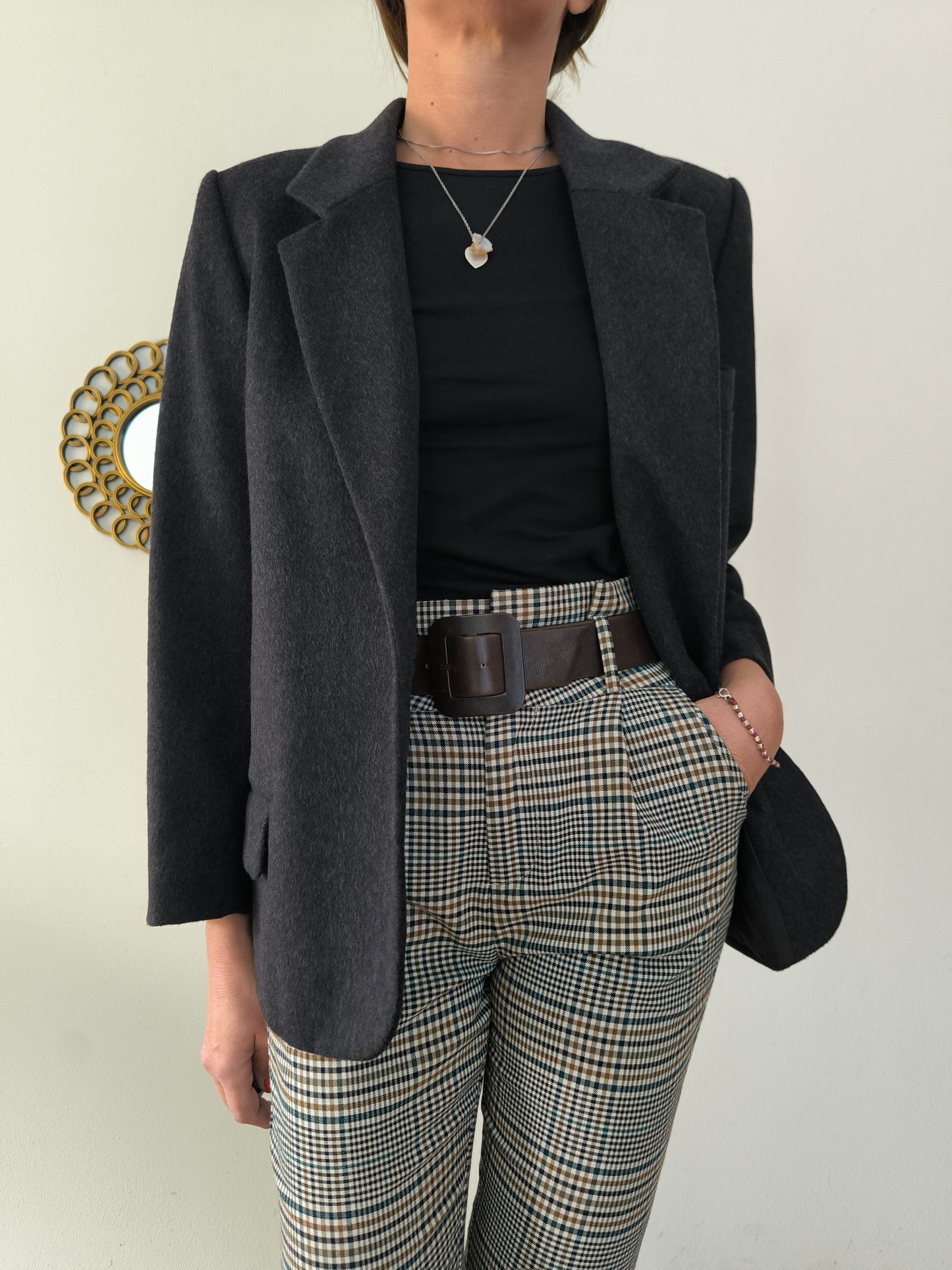 Blazer Fiorella Rubino lana e cashmere tg M/L