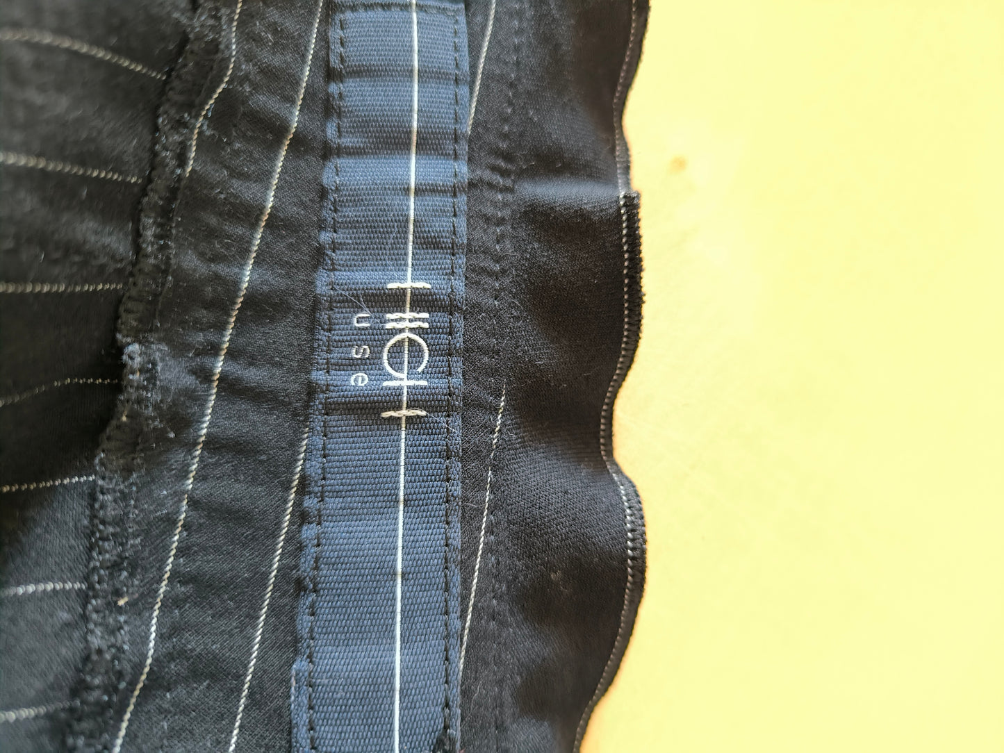 Gonna pantalone gessata High-Everywaycouture.com