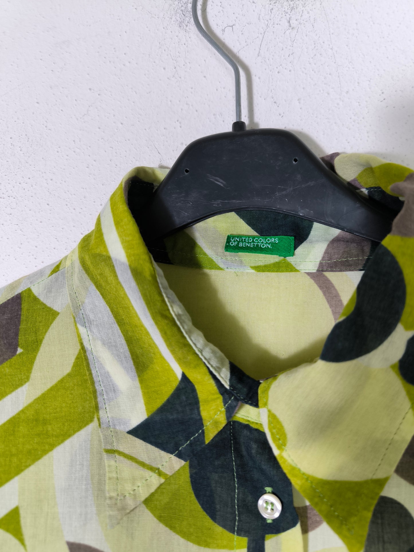Camicetta fantasia verde Benetton