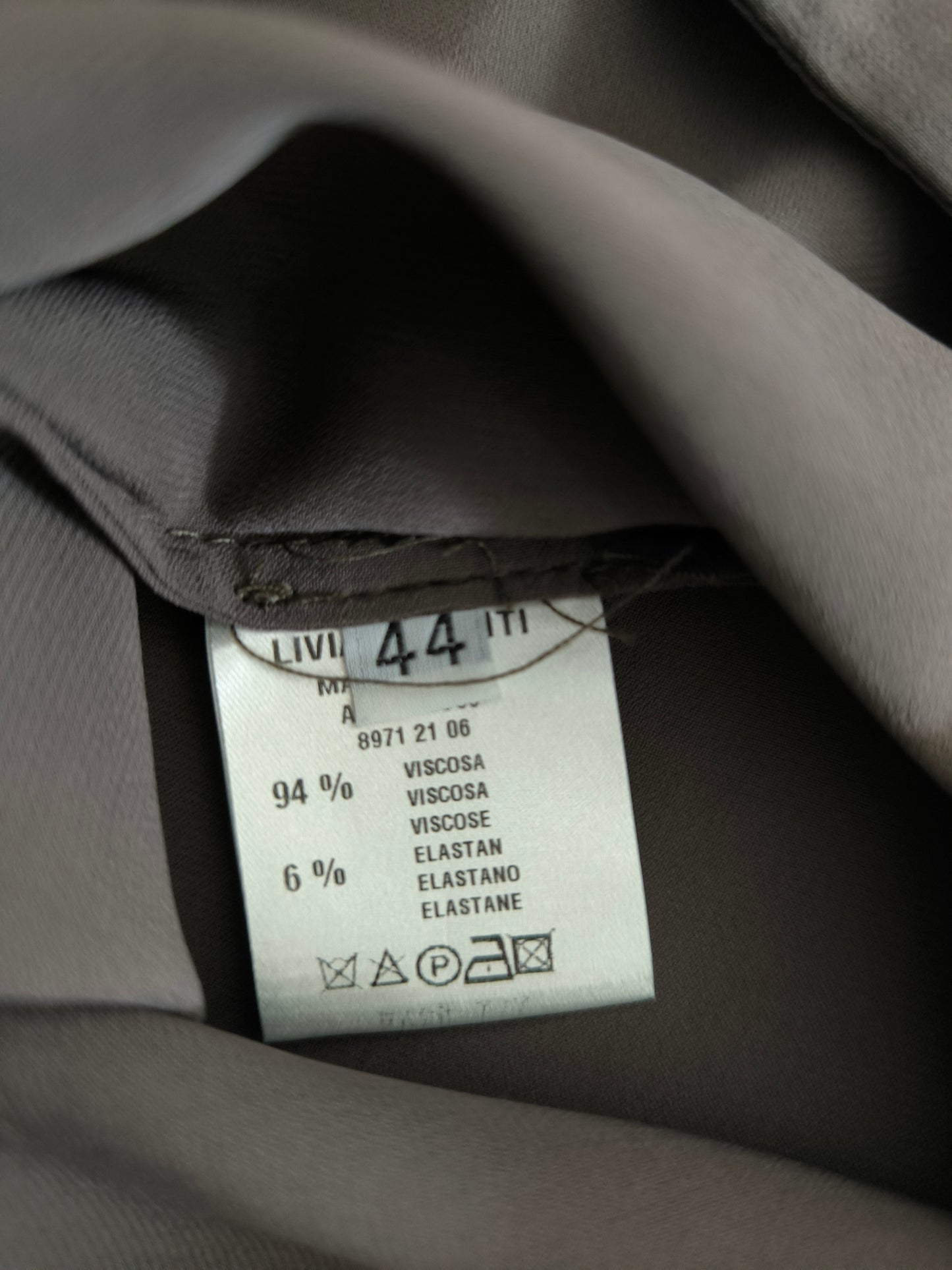 Cardigan lungo Liviana Conti in viscosa marrone