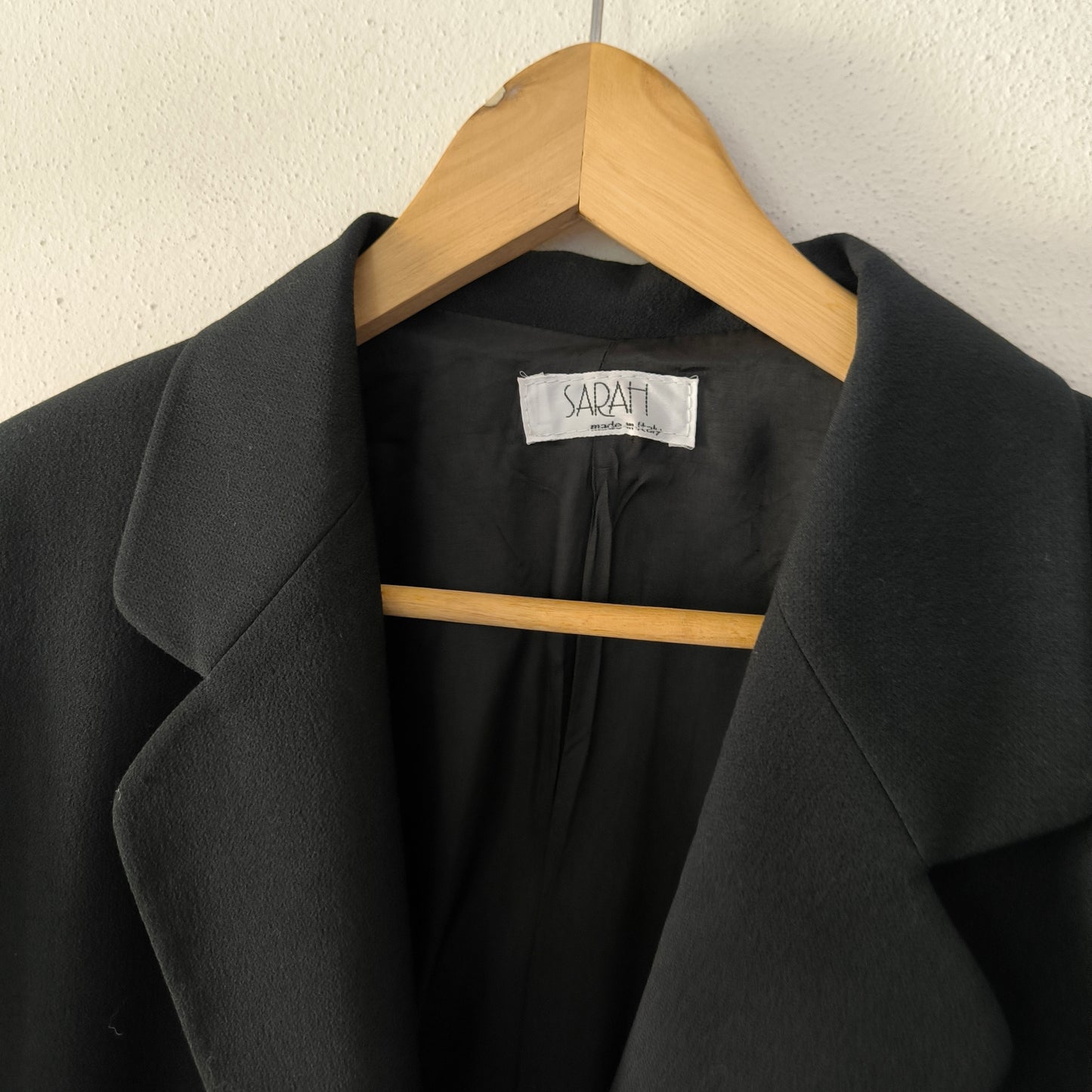 Blazer nero minimal tg U/48